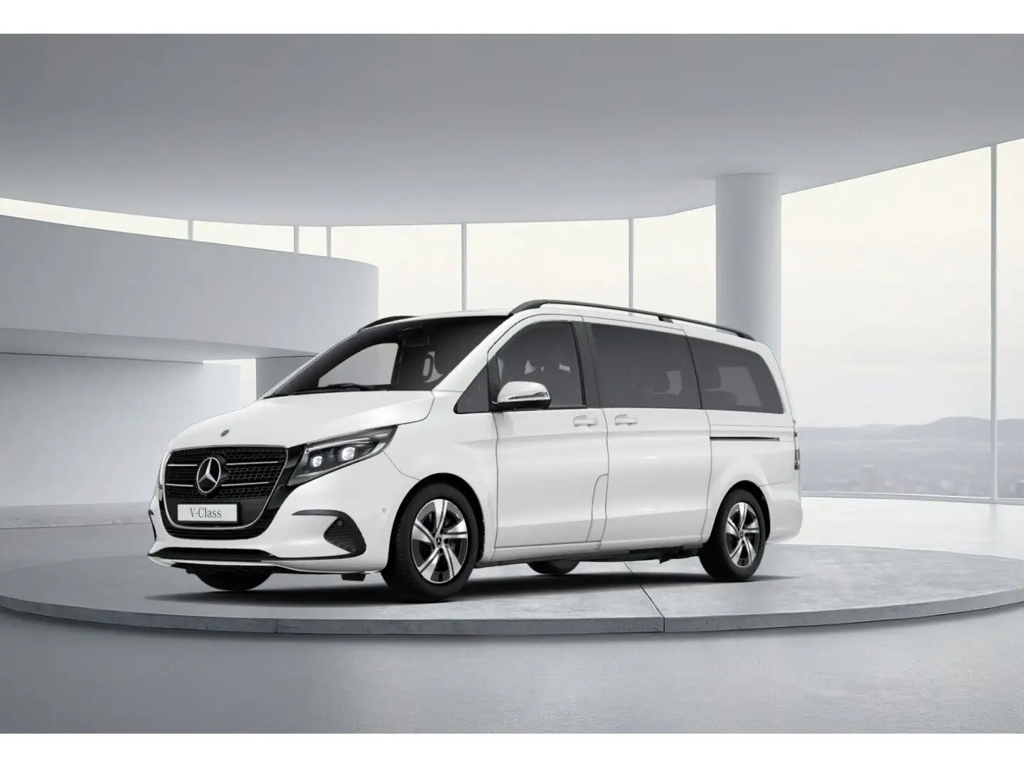 Mercedes-Benz V 220 d STYLE Lang +MBUX+KAMERA+AHK+AUT+DAB+SHZ Blanc - 2