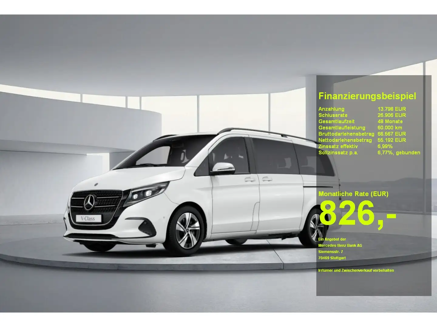 Mercedes-Benz V 220 d STYLE Lang +MBUX+KAMERA+AHK+AUT+DAB+SHZ Blanc - 1