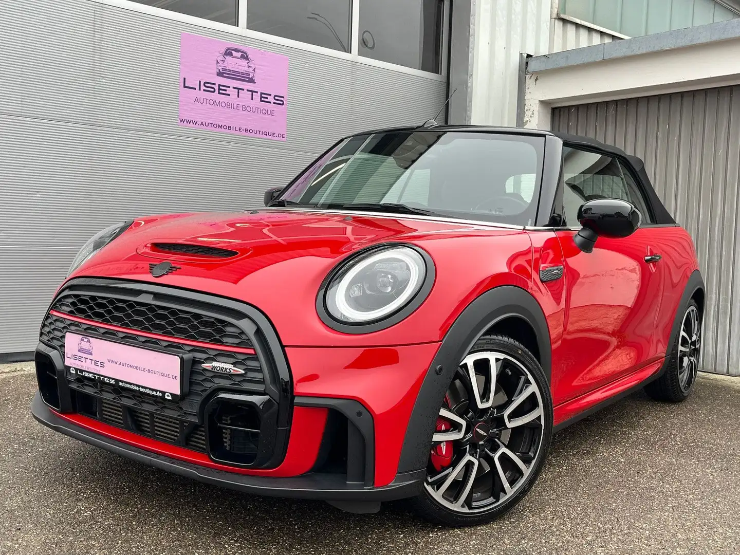 MINI John Cooper Works Cabrio 18"*Head-Up*Leder*RüKa* Rot - 1