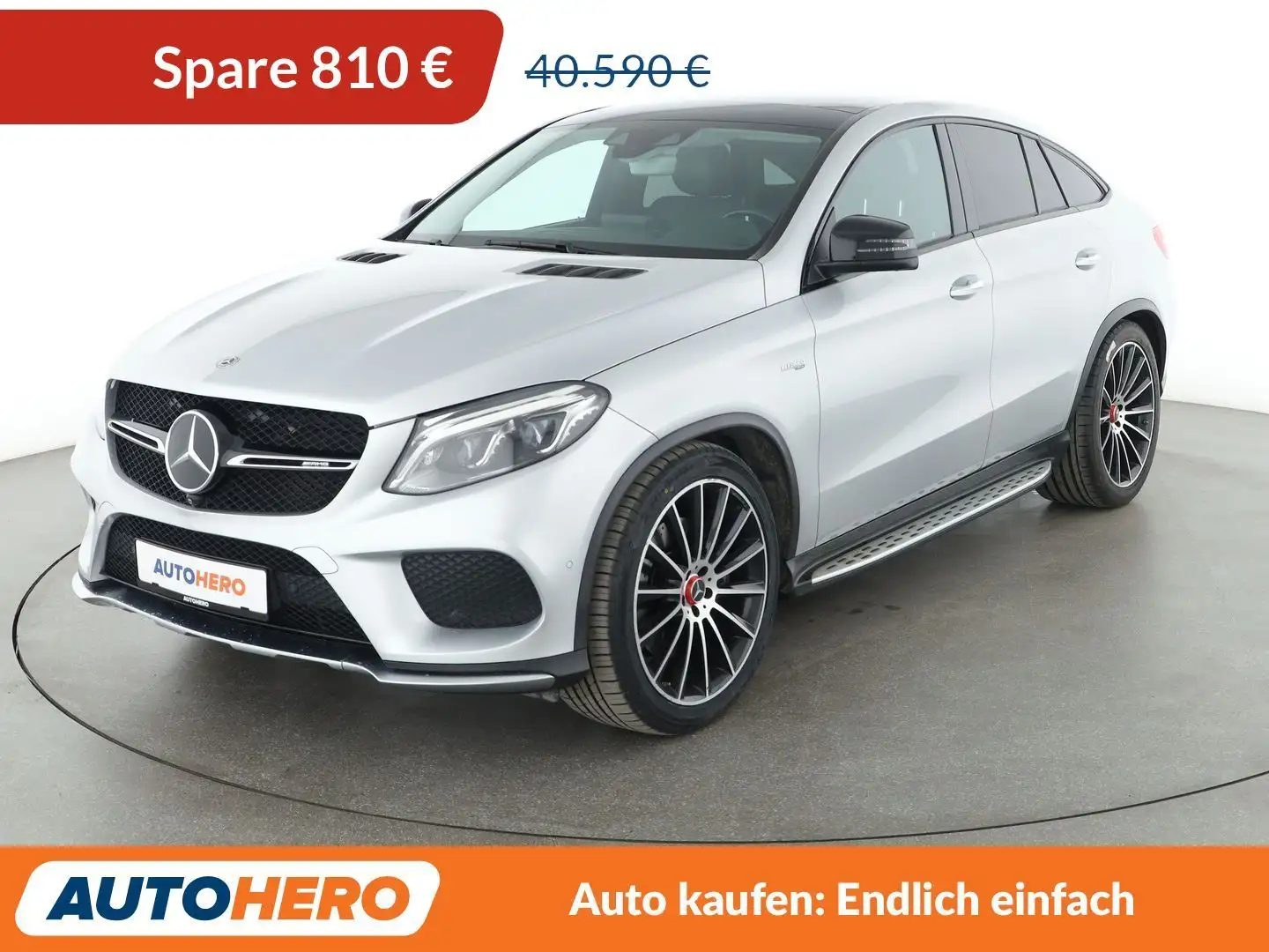 Mercedes-Benz GLE 450 GLE 450 4Matic AMG Aut*AHK*LED*PANO*ACC*SHZ*PDC* Silber - 1