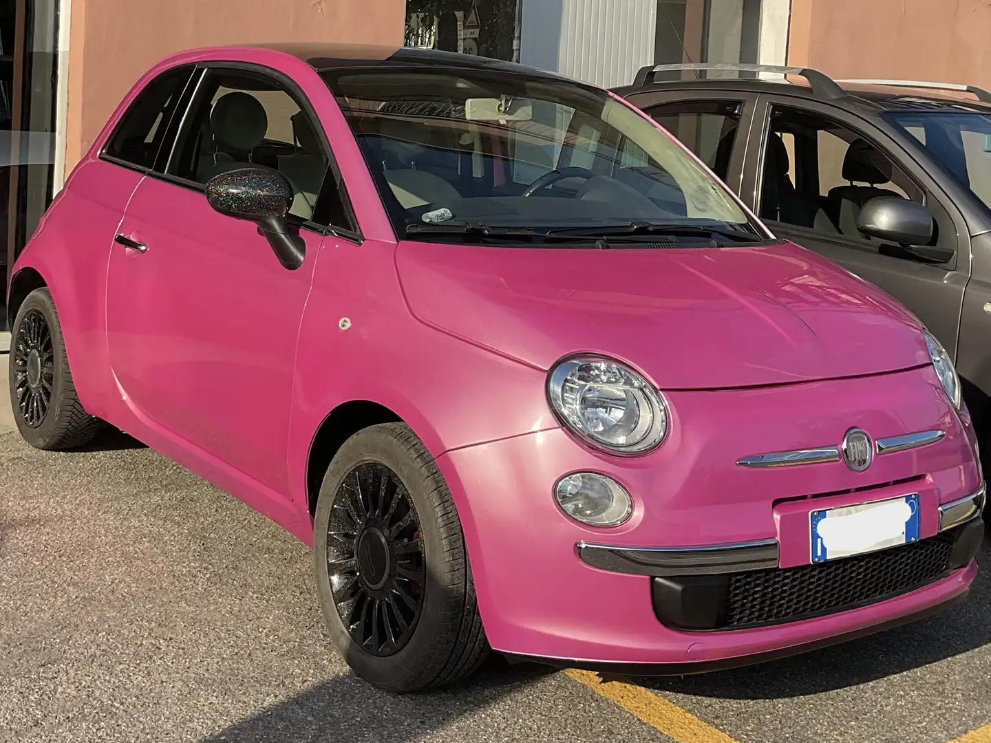 Fiat 500 500 III 1.2 Lounge 69cv Mauve - 1
