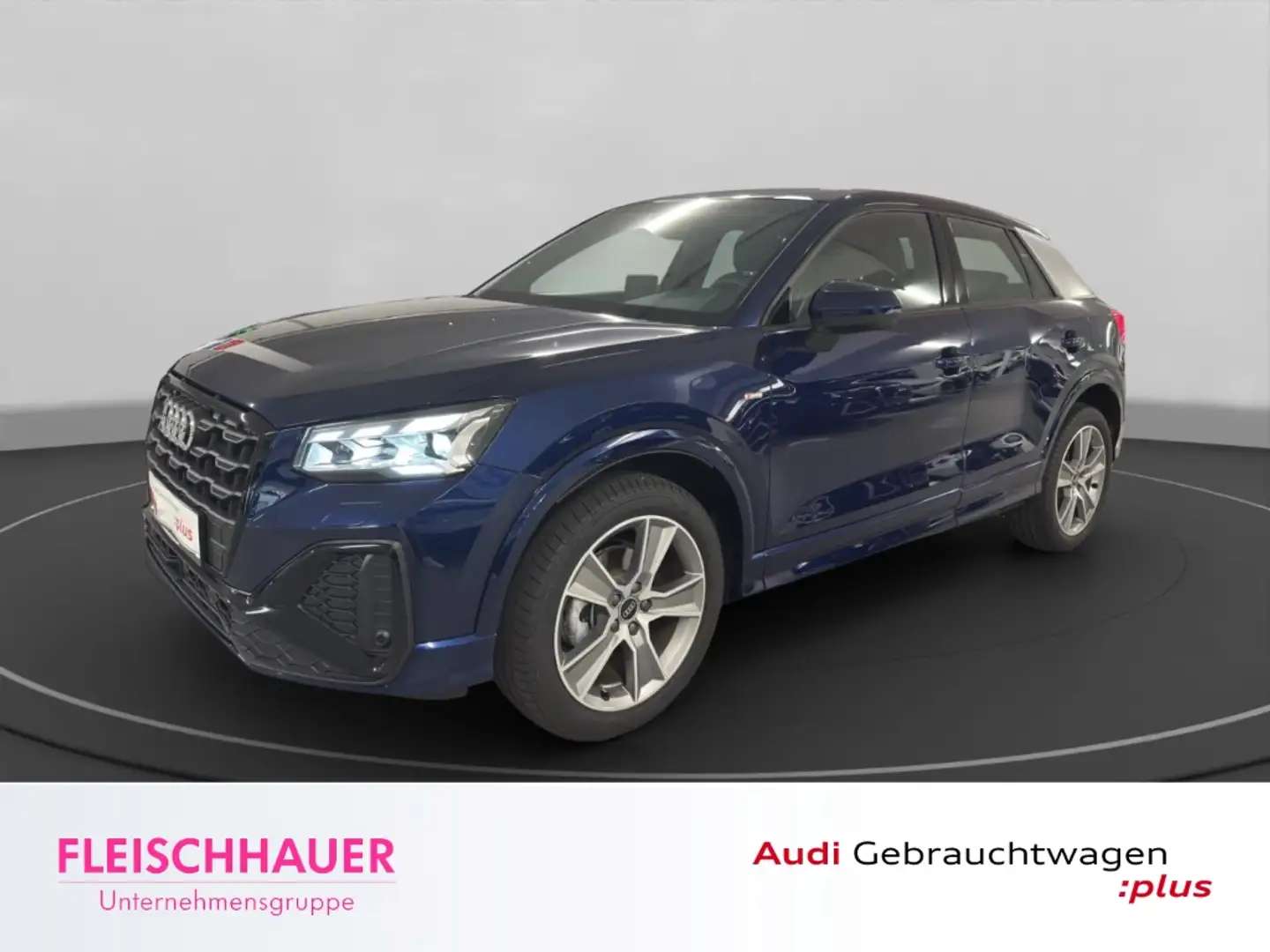 Audi Q2 35 TFSI S line Navi+Matrix+APP+VC+Kamera+ACC Blau - 1