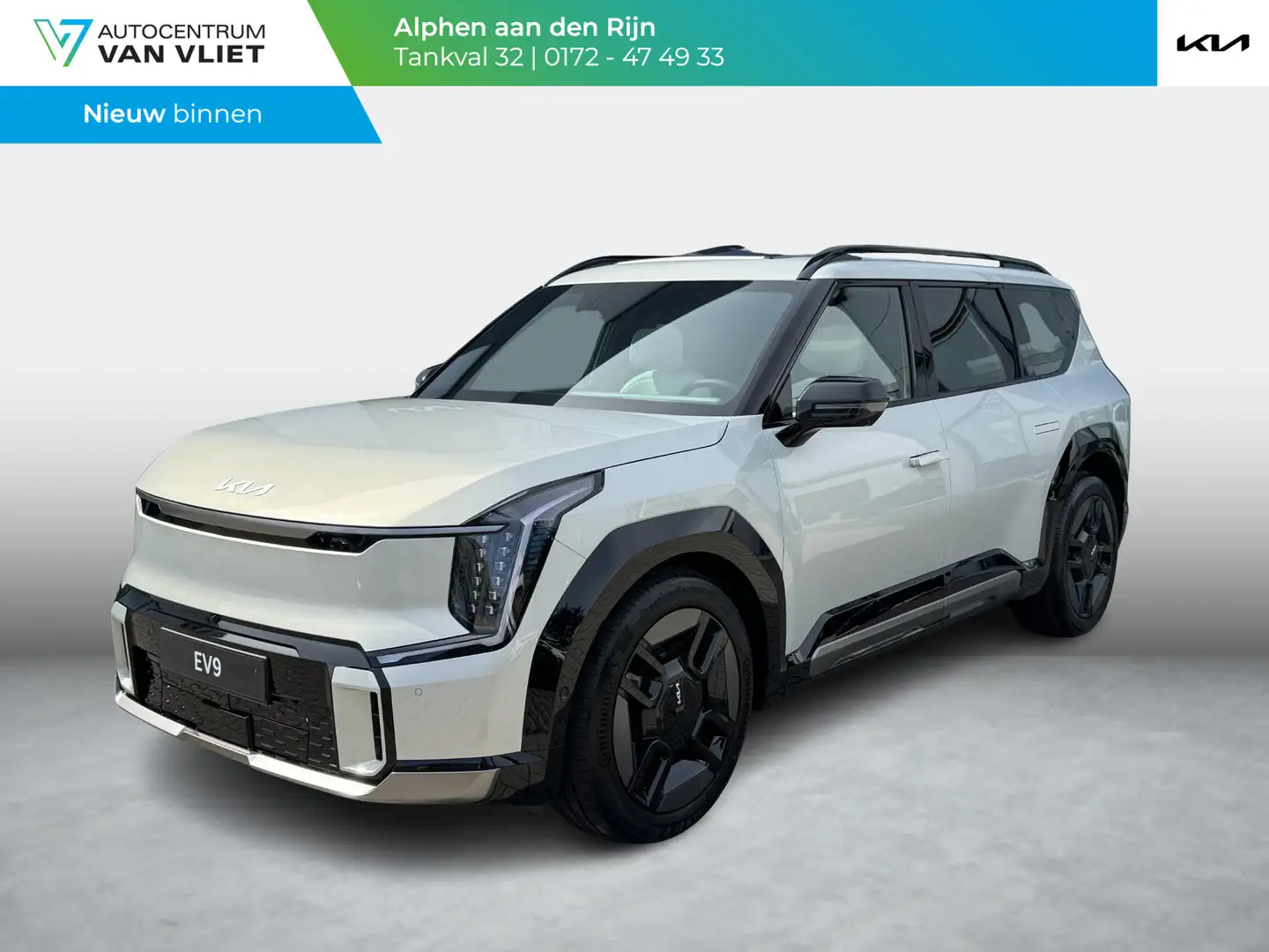 Kia EV9 GT-Line AWD 99.8 kWh Leverbaar in 2025 Zwart - 1