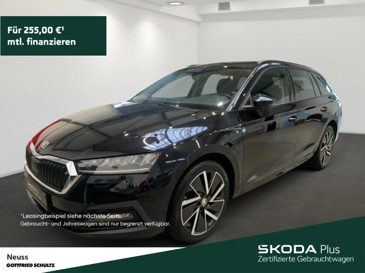 Skoda Octavia Combi CLEVER iV NAVI SITZHEIZUNG EINPARKHILFE LED Schwarz - 1