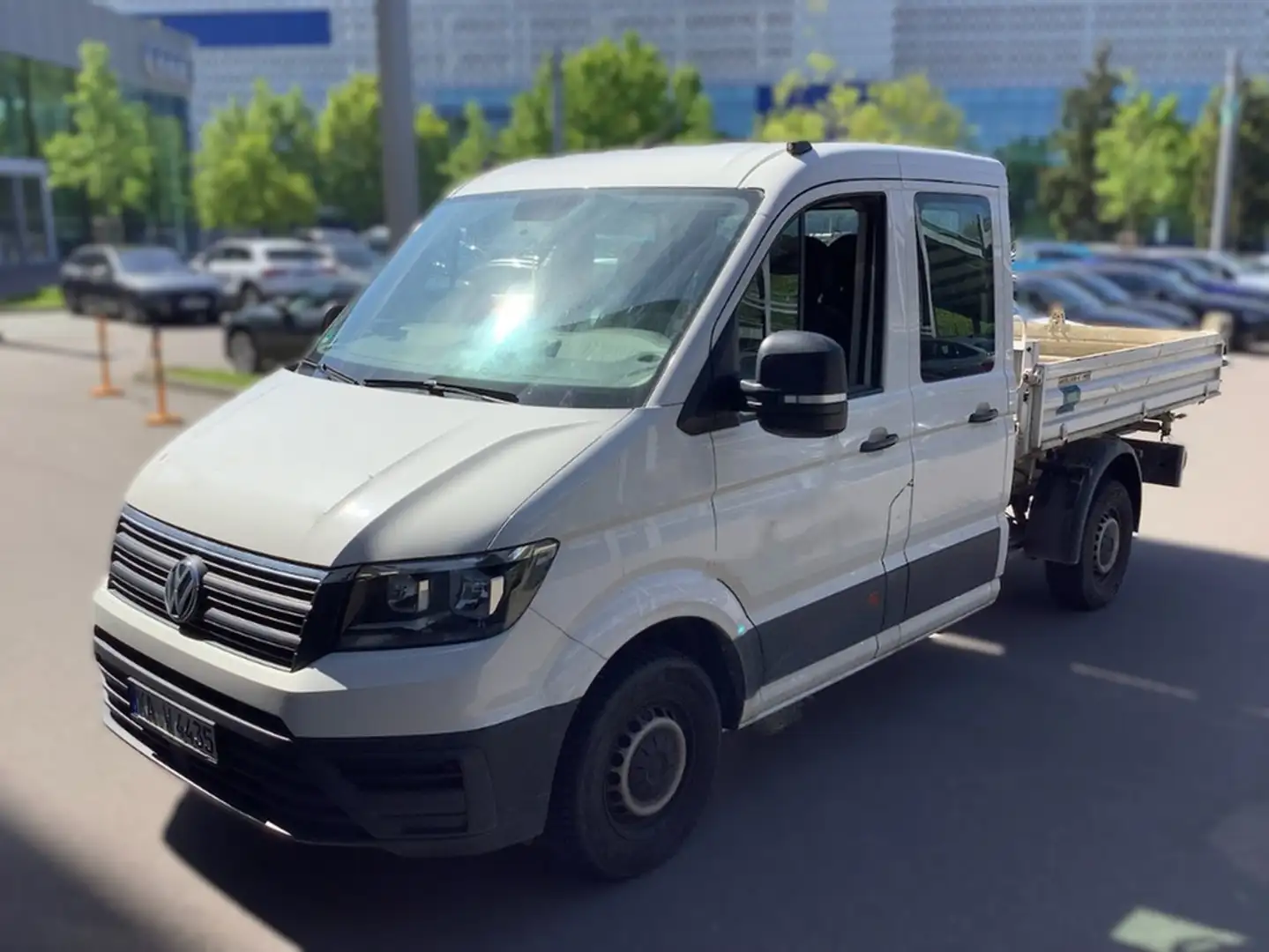 Volkswagen Crafter Kipper 2.0 TDI MR AHK Weiß - 1