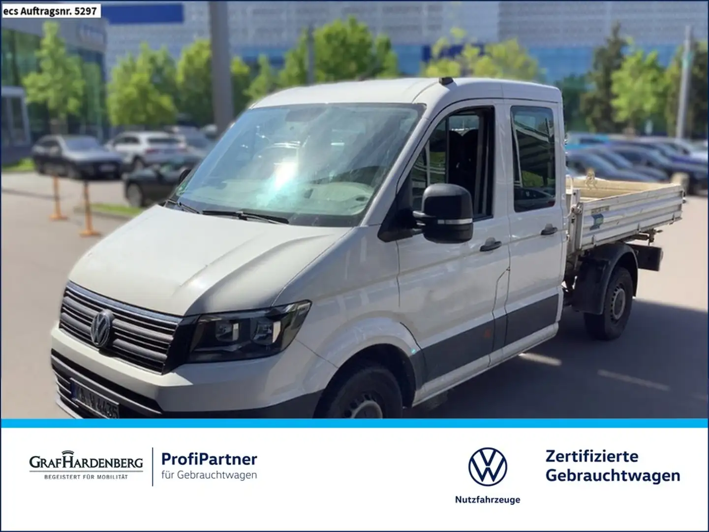 Volkswagen Crafter Kipper 2.0 TDI MR AHK Weiß - 1