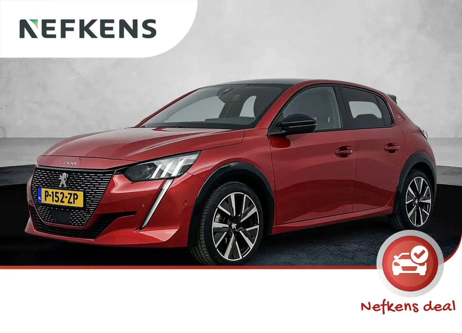 Peugeot 208 1.2 130 pk Automaat GT | Navigatie | camera | Stoe Rood - 1