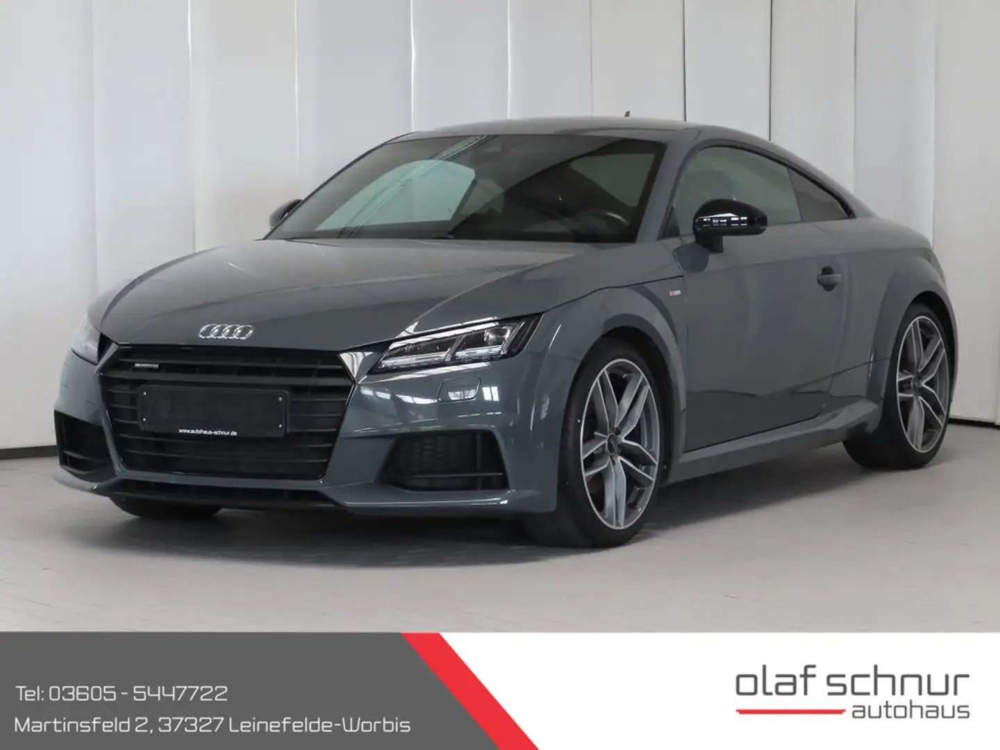 Audi TT Coupe 2.0 TFSI quattro Grau - 1