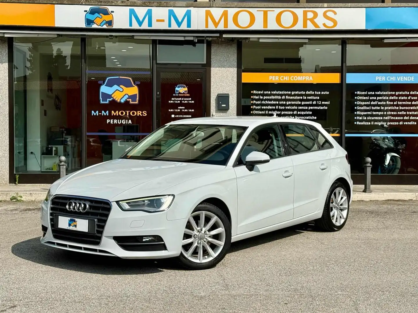 Audi A3 SPB 1.6 TDI clean diesel Business Blanco - 1