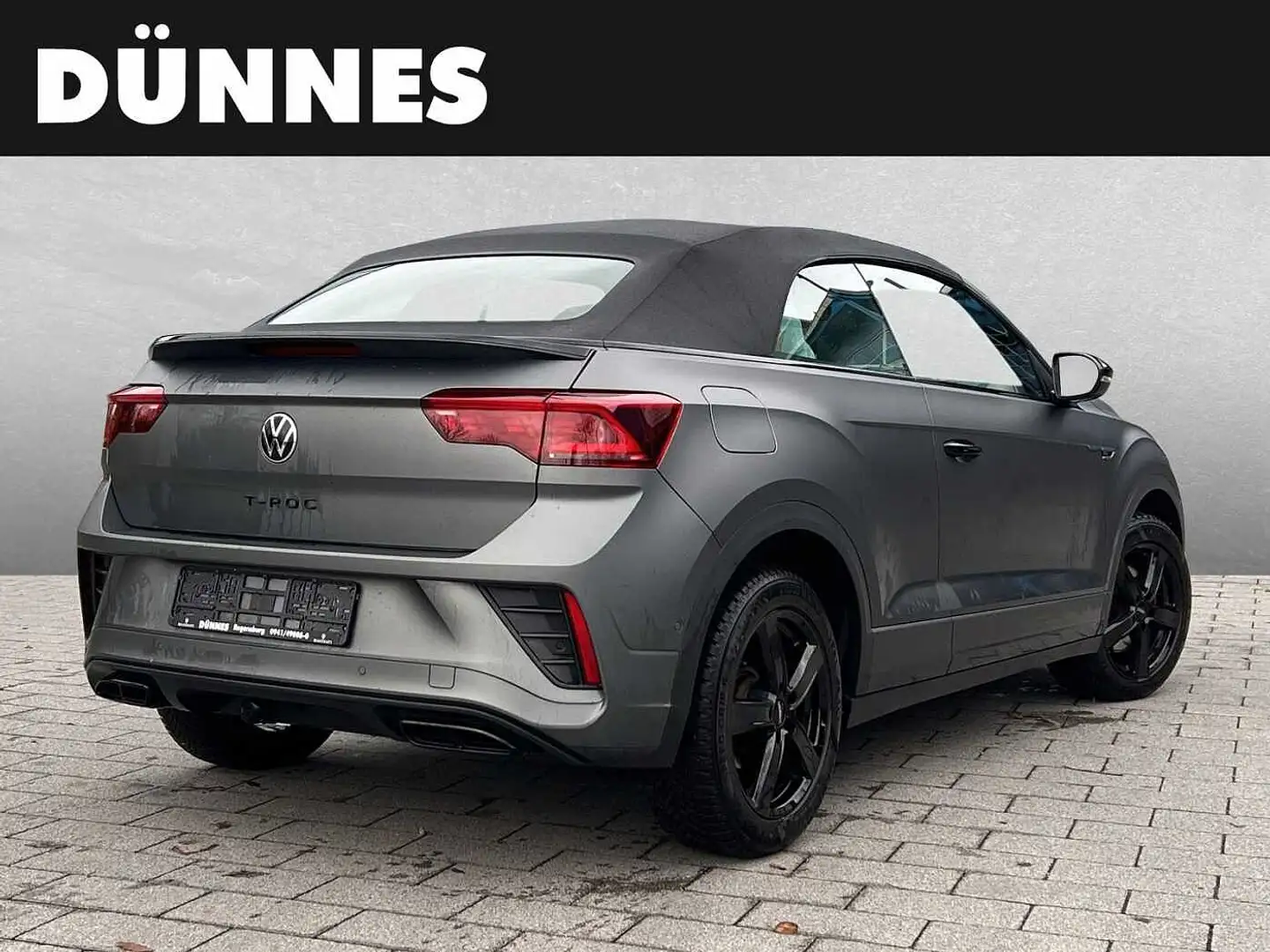 Volkswagen T-Roc Cabriolet 1.5 TSI DSG Edition Grey Grau - 2
