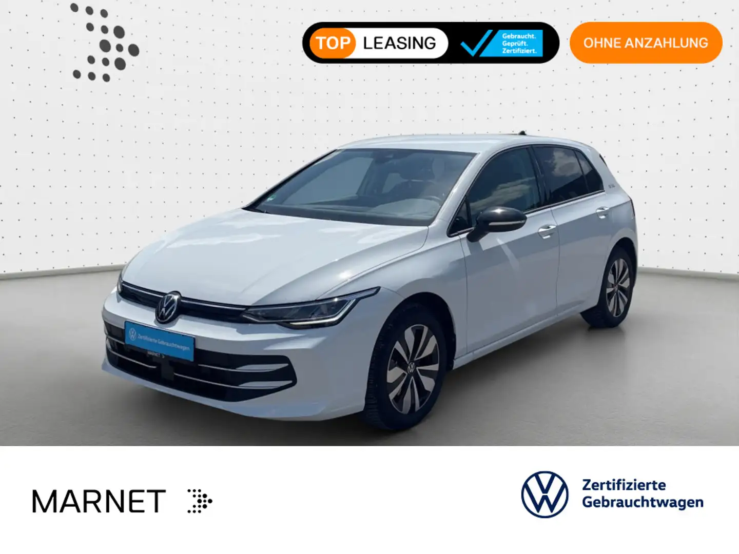 Volkswagen Golf VIII 2.0 TDI Life GOAL DSG*NAVI*ASG*LED Weiß - 1