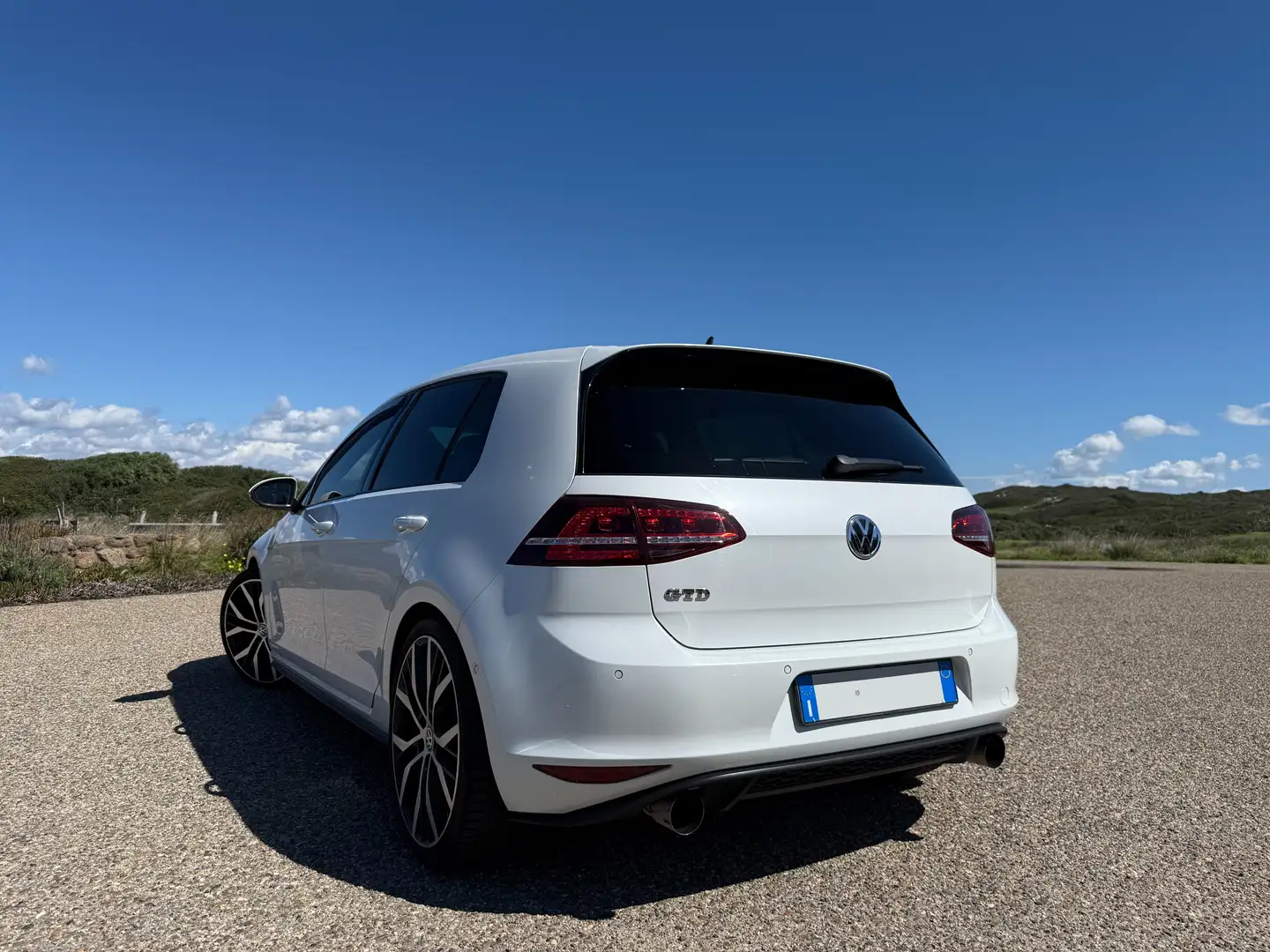 Volkswagen Golf Golf VII 2.0 184CV GTD DSG (2014) Bianco - 1