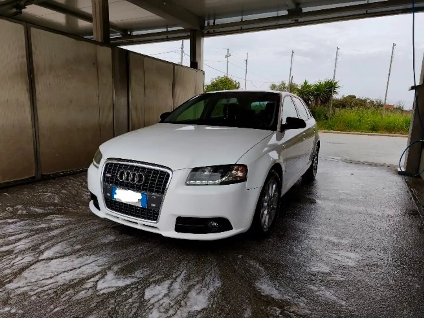 Audi A3 A3 Sportback 2.0 TDI 170cv 2008 Bianco - 1