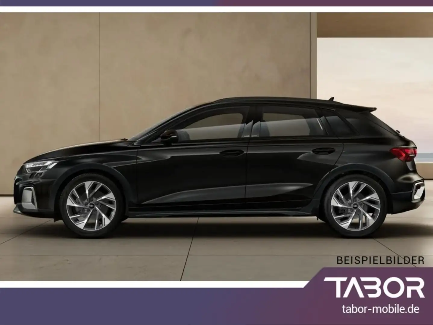 Audi A3 allstreet 35 TFSI S tronic Nav 18Z KlimaP LED Schwarz - 2