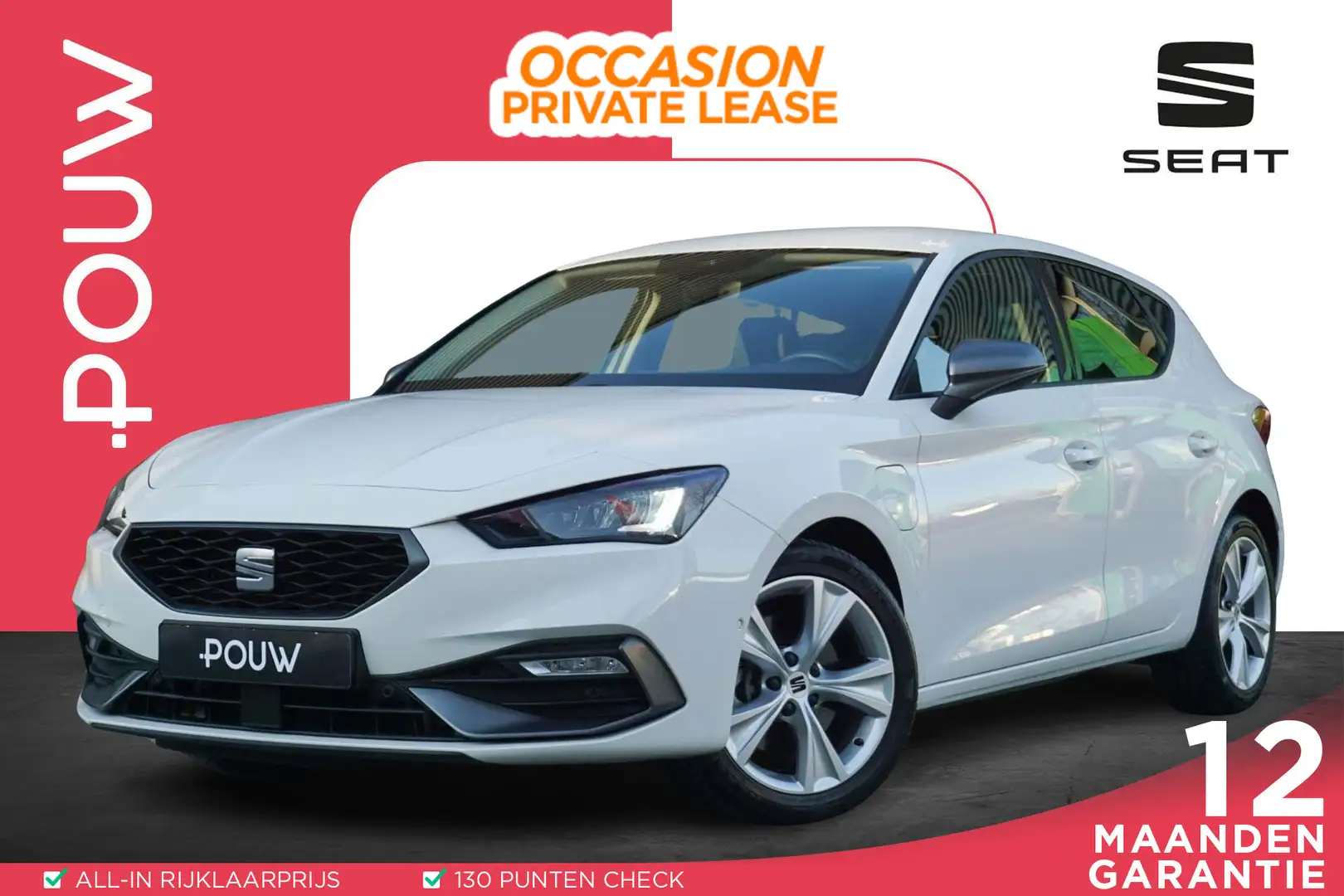 SEAT Leon 1.4 TSI 204pk eHybrid PHEV FR Business Intense | S Weiß - 1