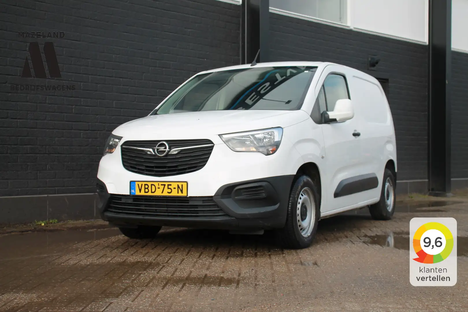 Opel Combo 1.6D 100PK L2 EURO 6 - Airco - Cruise - Trekhaak - Blanco - 1
