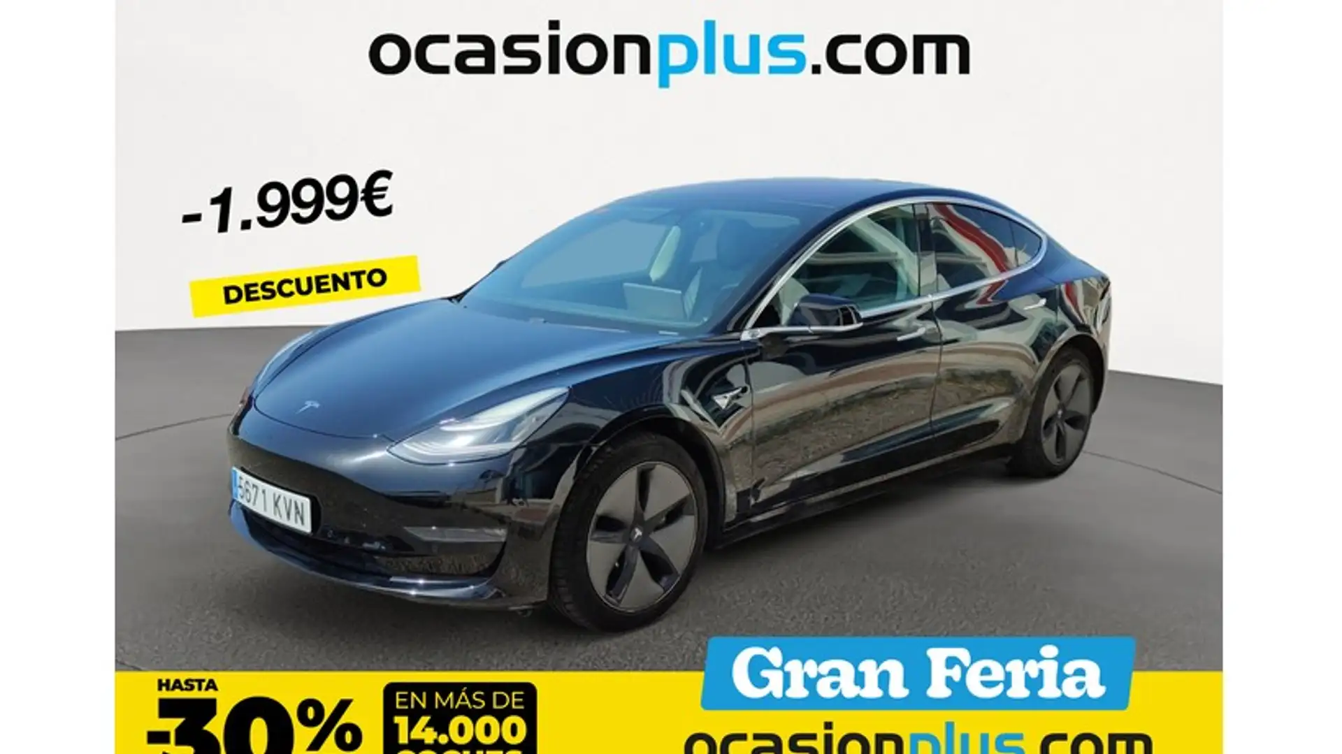 Tesla Model 3 Long-Range Dual Motor AWD Negro - 1