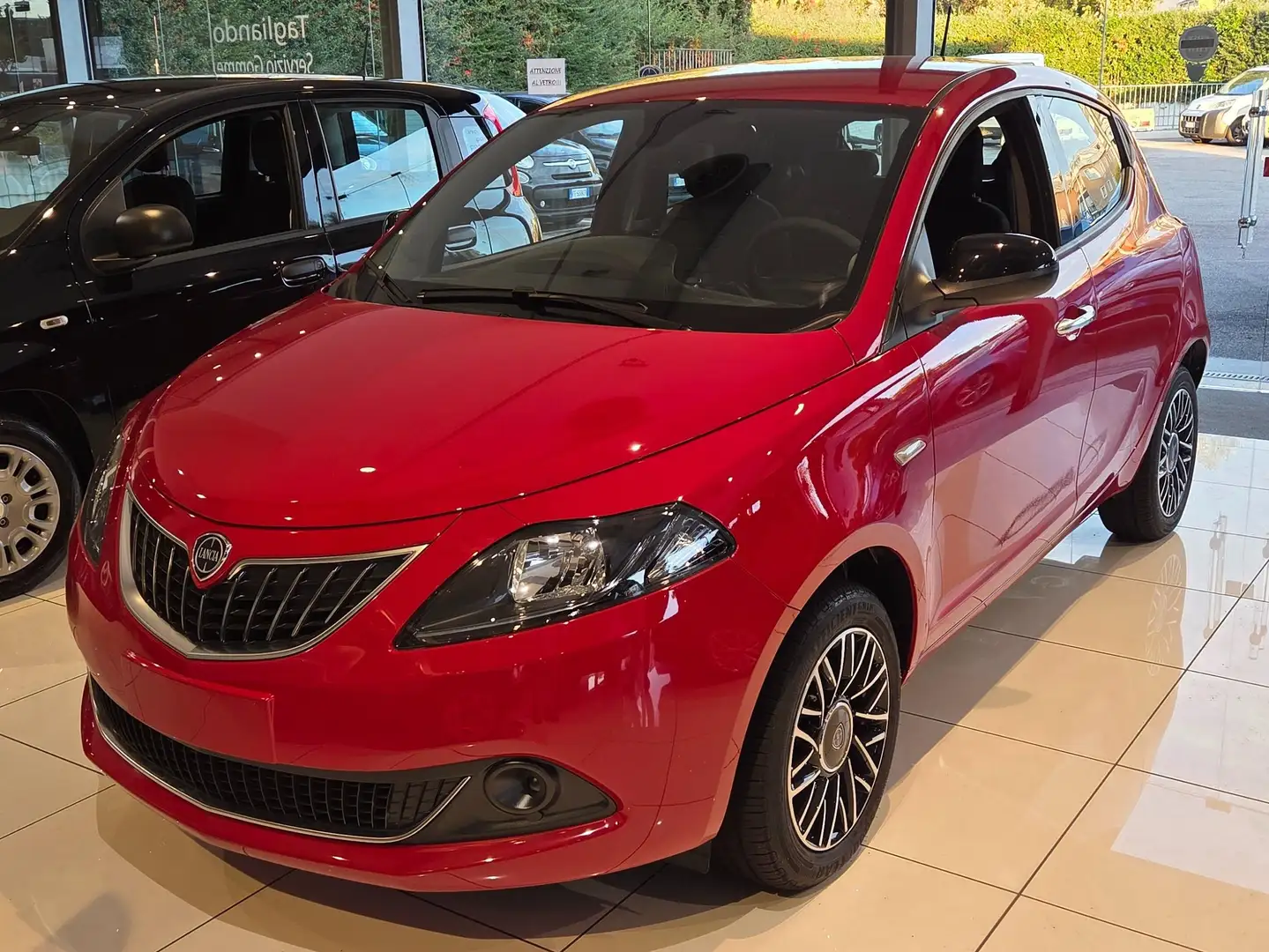Lancia Ypsilon Ypsilon III 2021 1.0 firefly hybrid Platino Rosso - 1