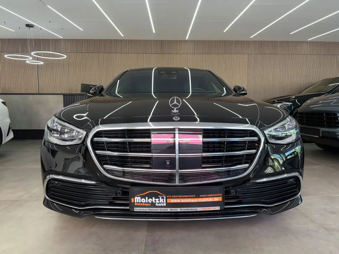 Mercedes-Benz S 400 d 4Matic Lang*Burmester3D*360Kam*Pano*HeadU Schwarz - 2