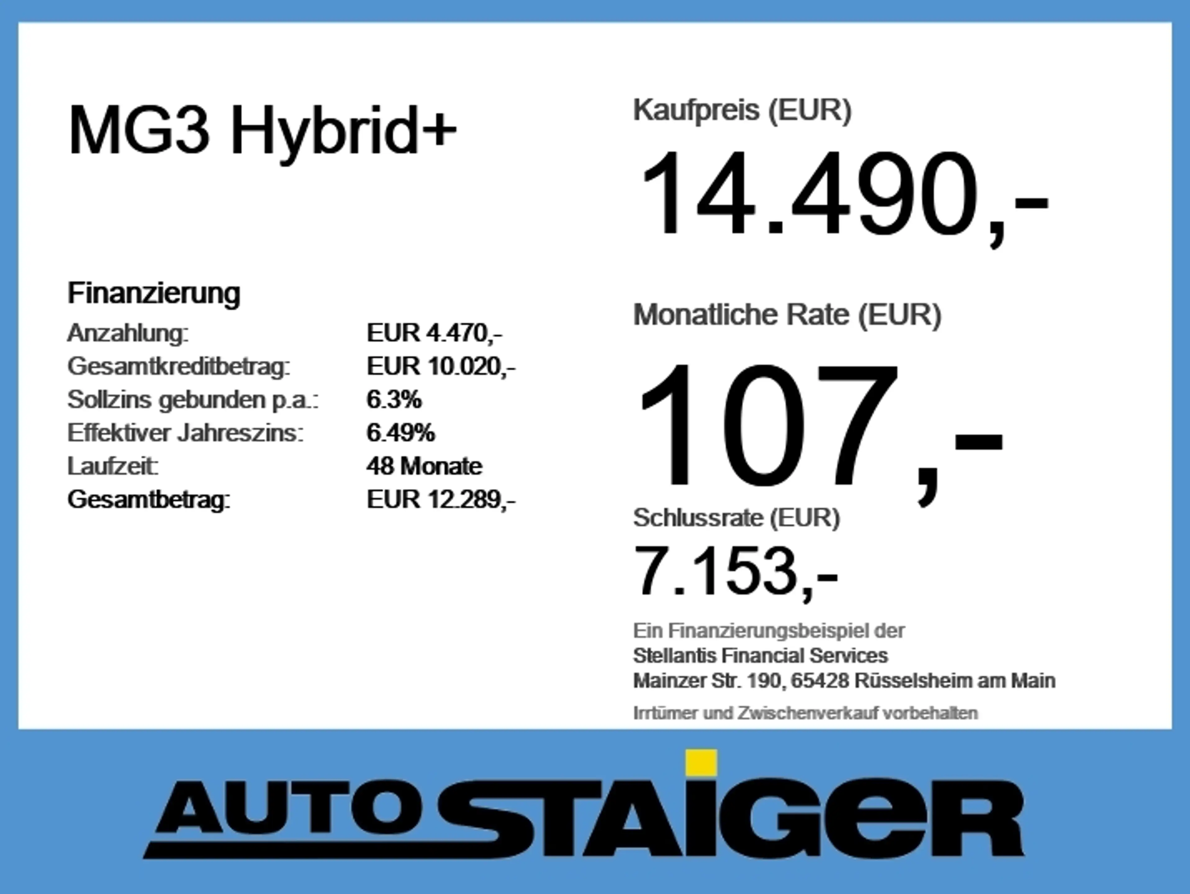 MG MG3 Hybrid+ Rückfahrkamera*ACC*Navi*DAB* — photo 6