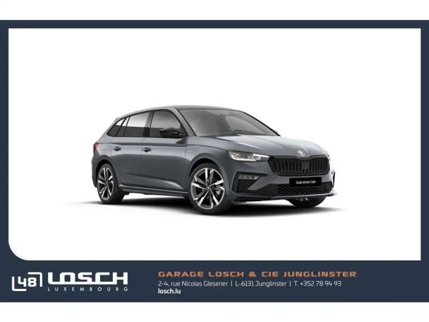 Skoda Scala Monte Carlo 1.5 TSI 110 kW/150 Grijs - 1