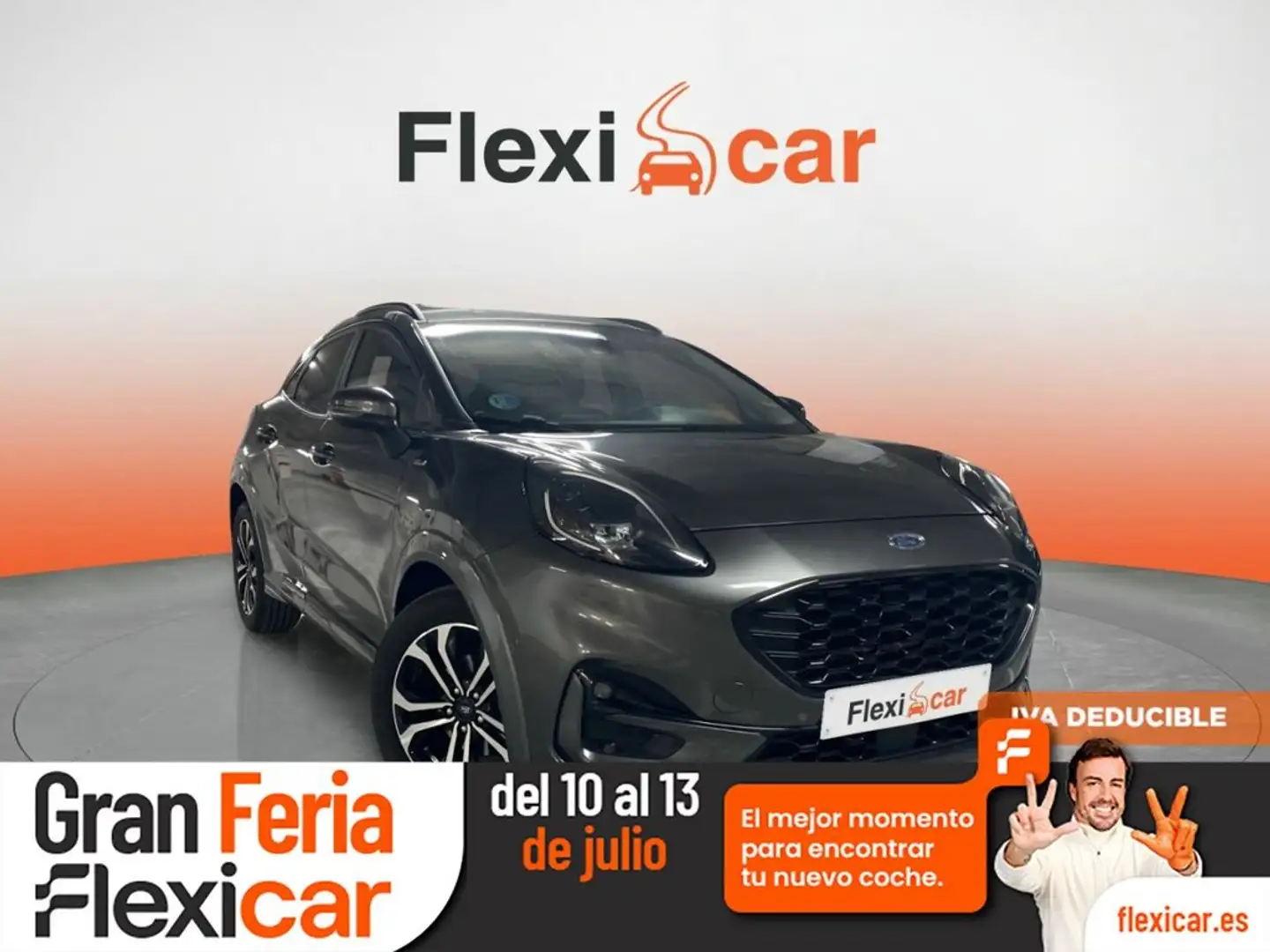 Ford Puma 1.0 EcoBoost 125cv ST-Line MHEV Auto Gris - 1