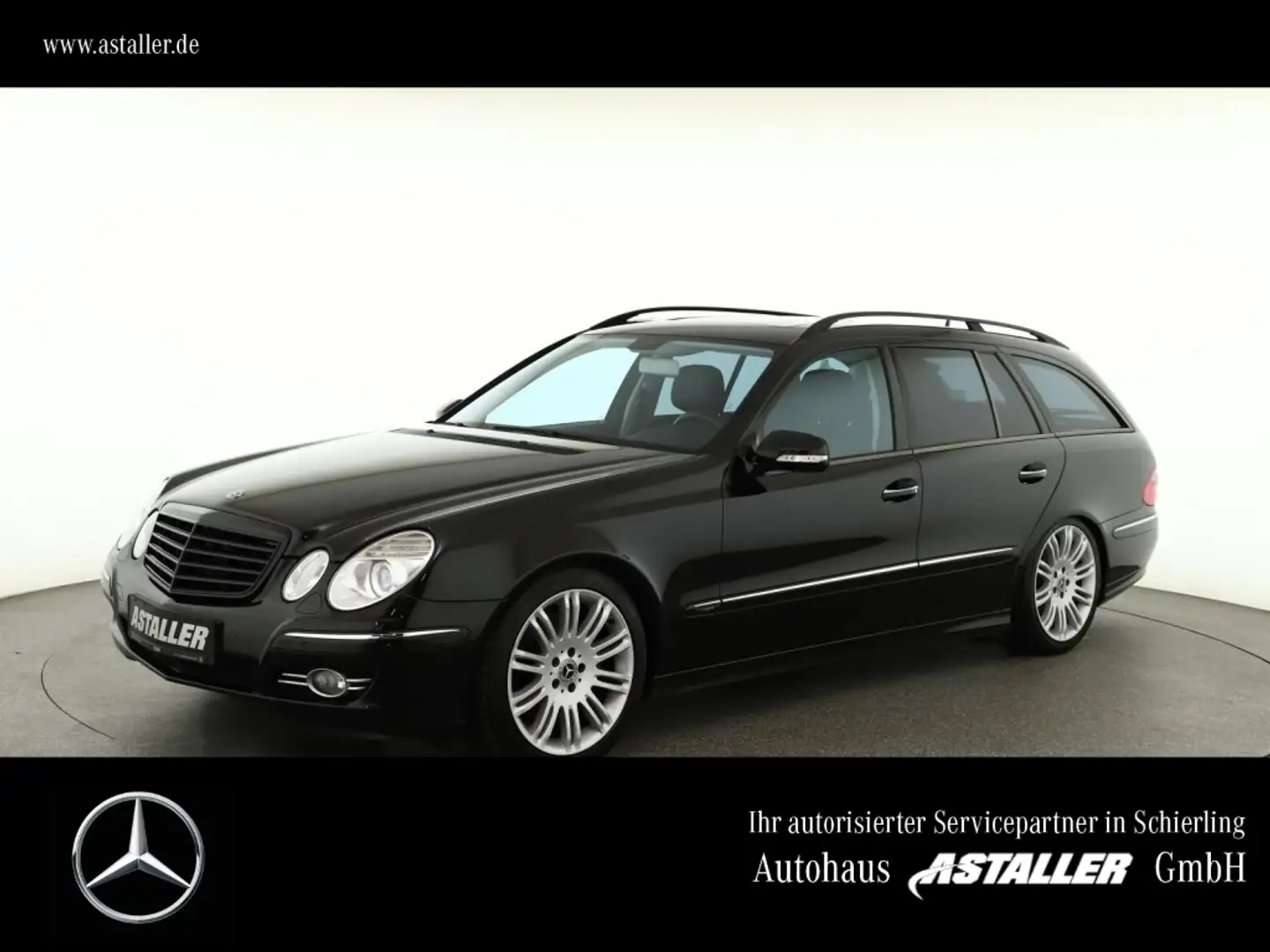 Mercedes-Benz E 320 T CDI Avantgarde AMG Exclusive Sportp+StHz Schwarz - 1