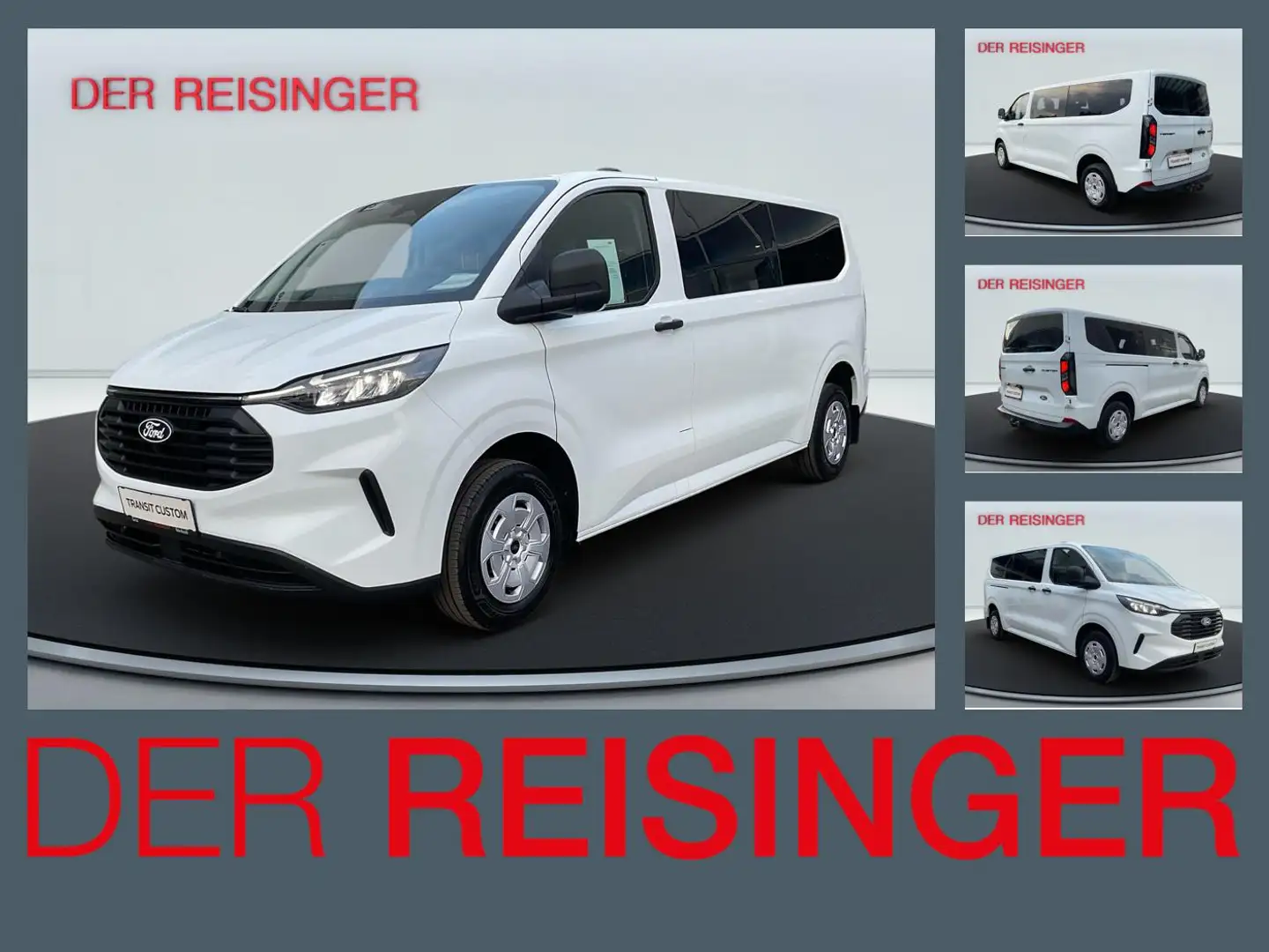 Ford Transit Custom Kombi L2 Trend Weiß - 1