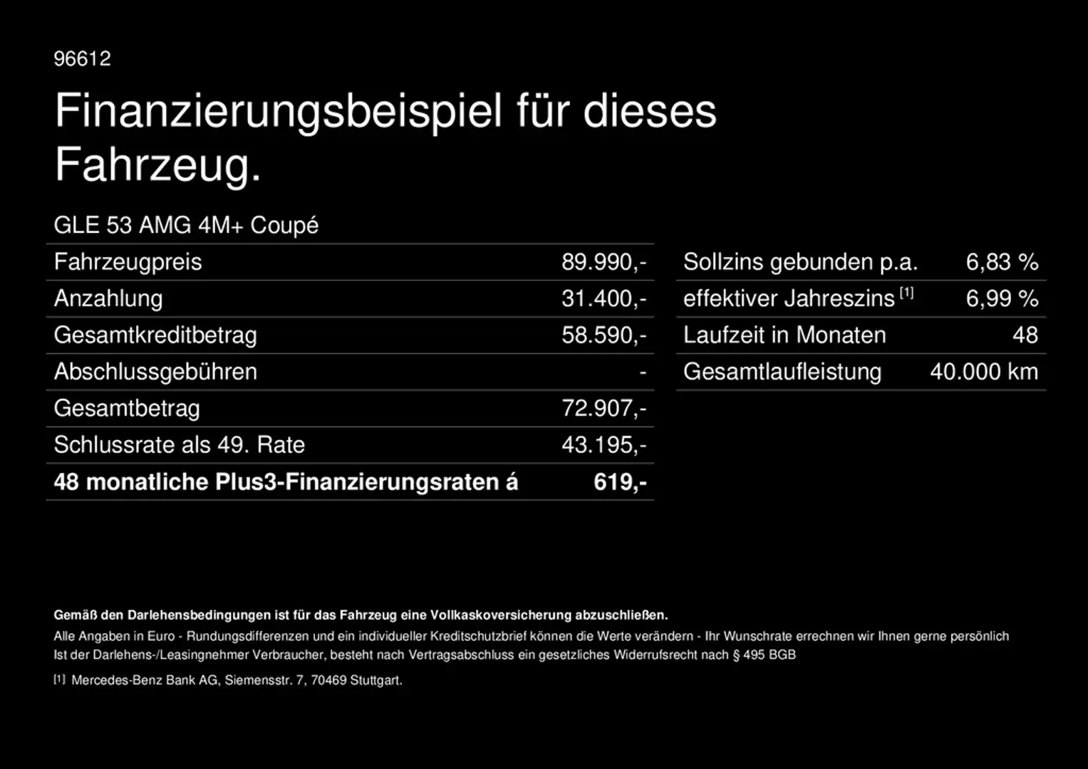 Mercedes-Benz GLE 53 AMG 4M+ Coupé Perf.-Abgasanlage Pano AHK Nero - 2