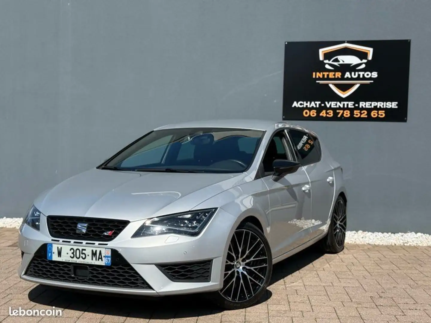 SEAT Leon CUPRA 290CH DSG Gris - 2