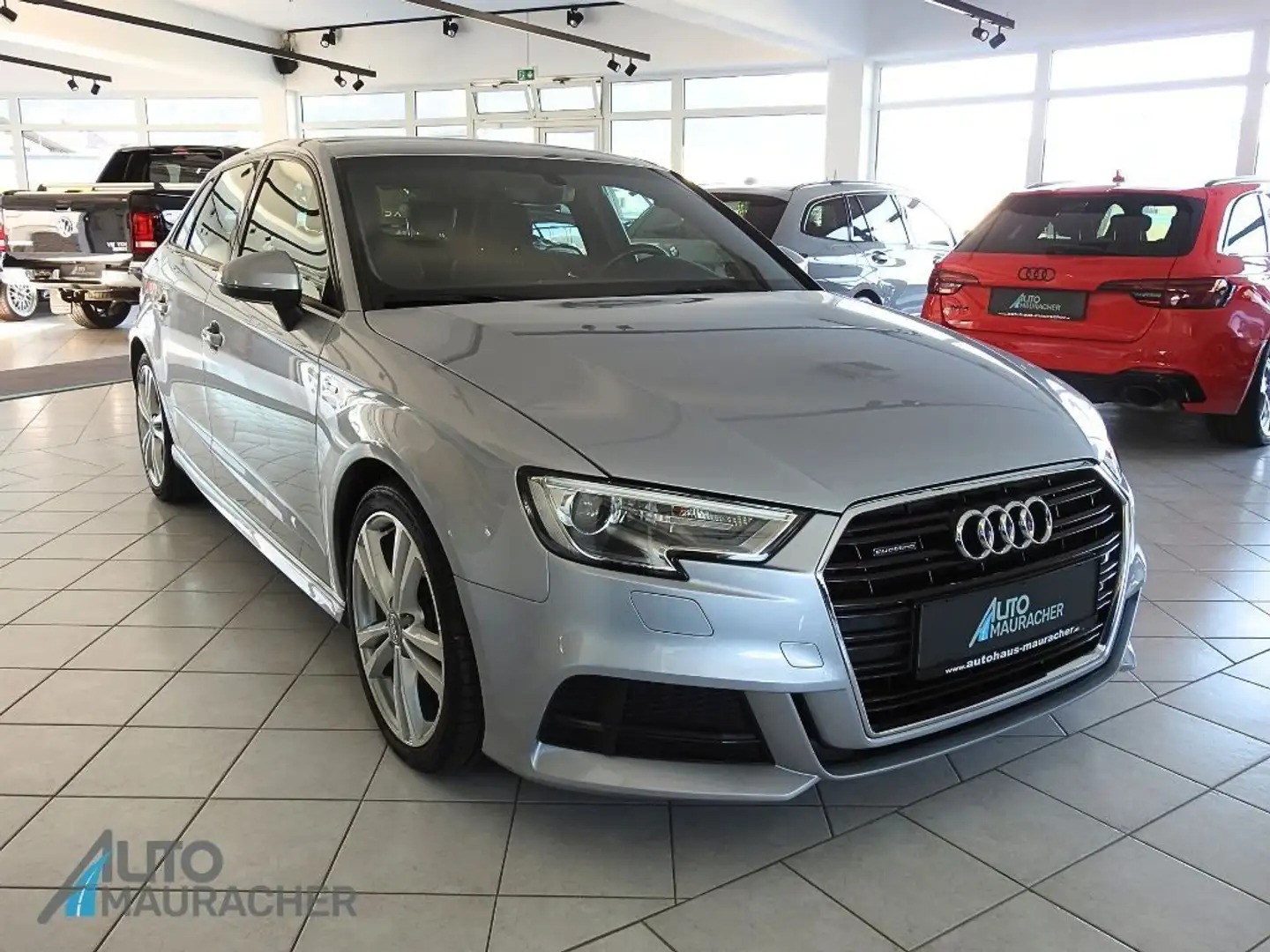Audi A3 SB 2.0 TDI S-Line Sportquattro s-tronic*B&O*VIRTU Silber - 2
