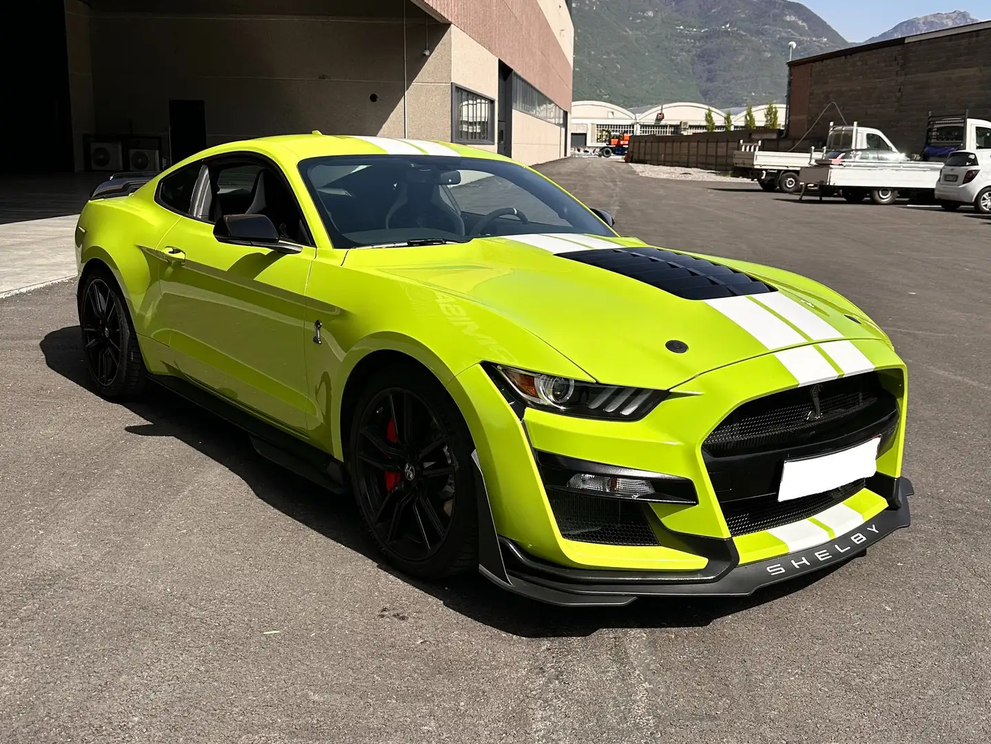Ford Mustang shelby GT500 Groen - 1