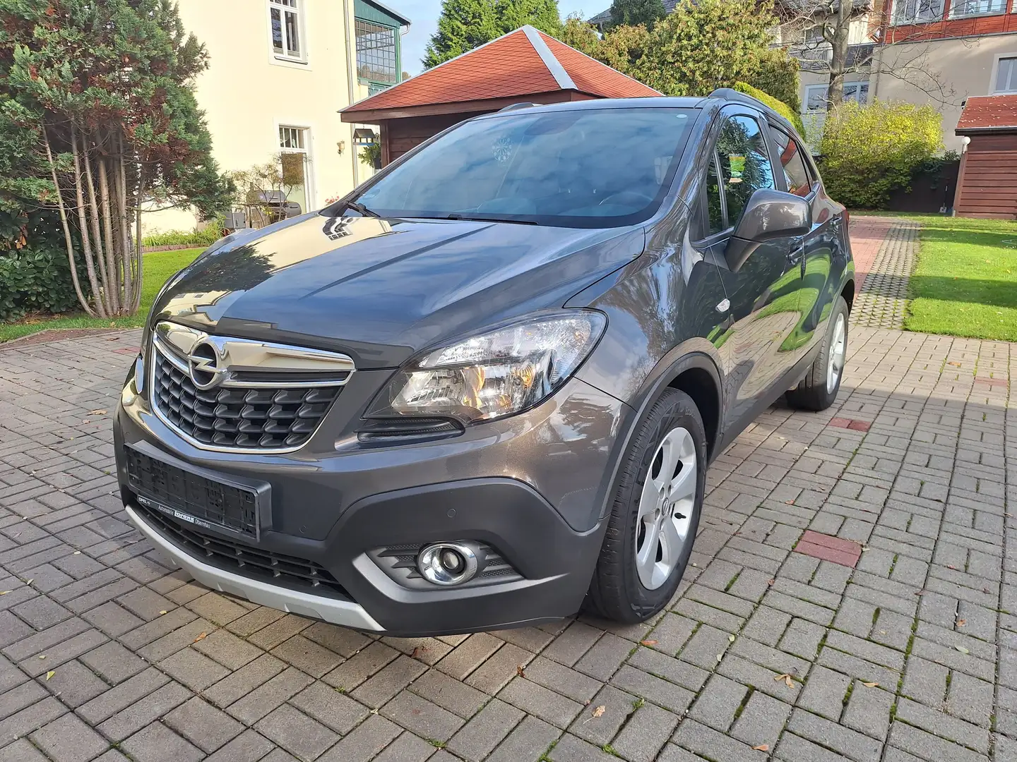 Opel Mokka Mokka Diesel 1.6 CDTI TÜV neu AHZV PDC Gris - 1