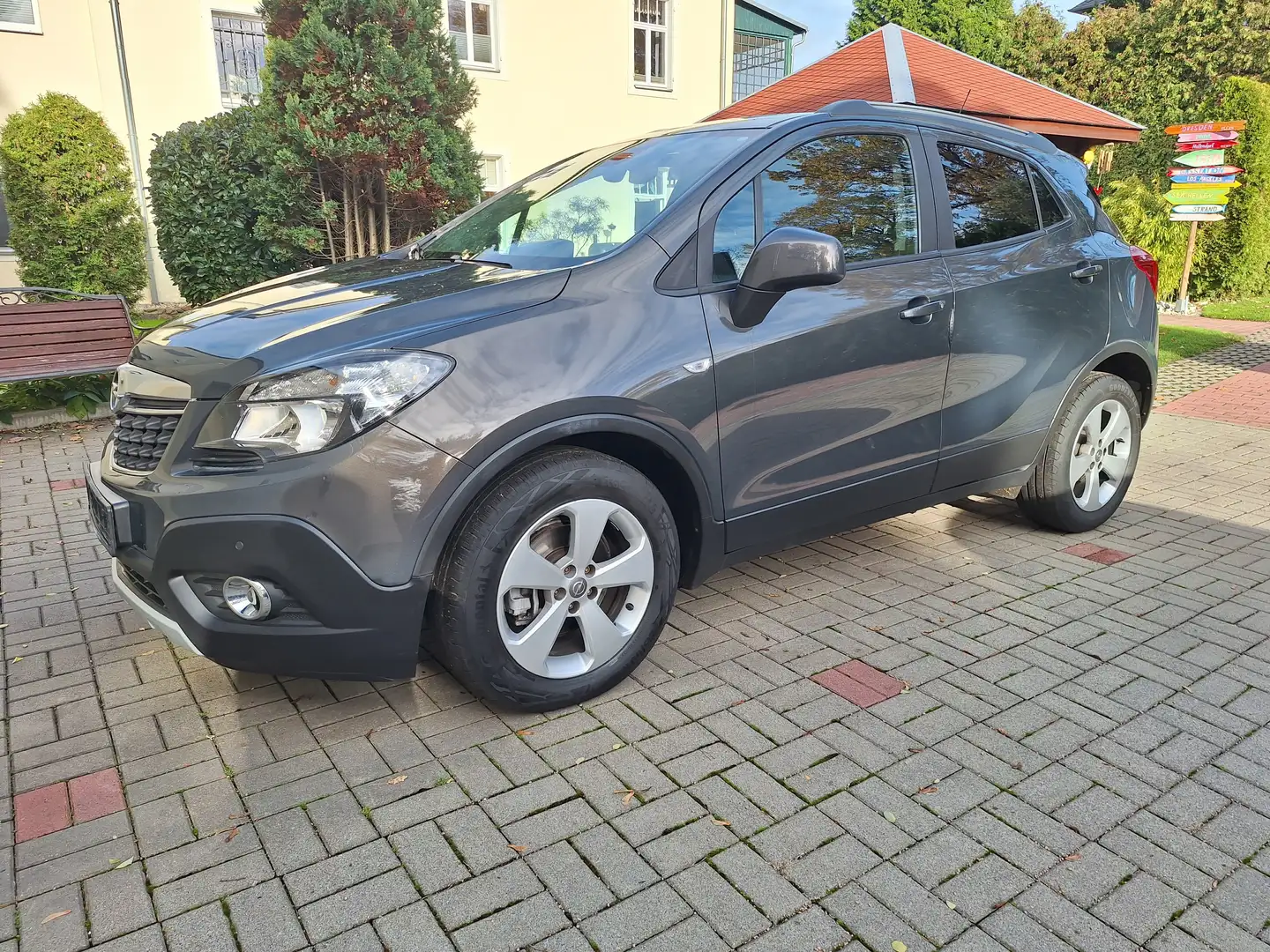 Opel Mokka Mokka Diesel 1.6 CDTI TÜV neu AHZV PDC Gris - 2