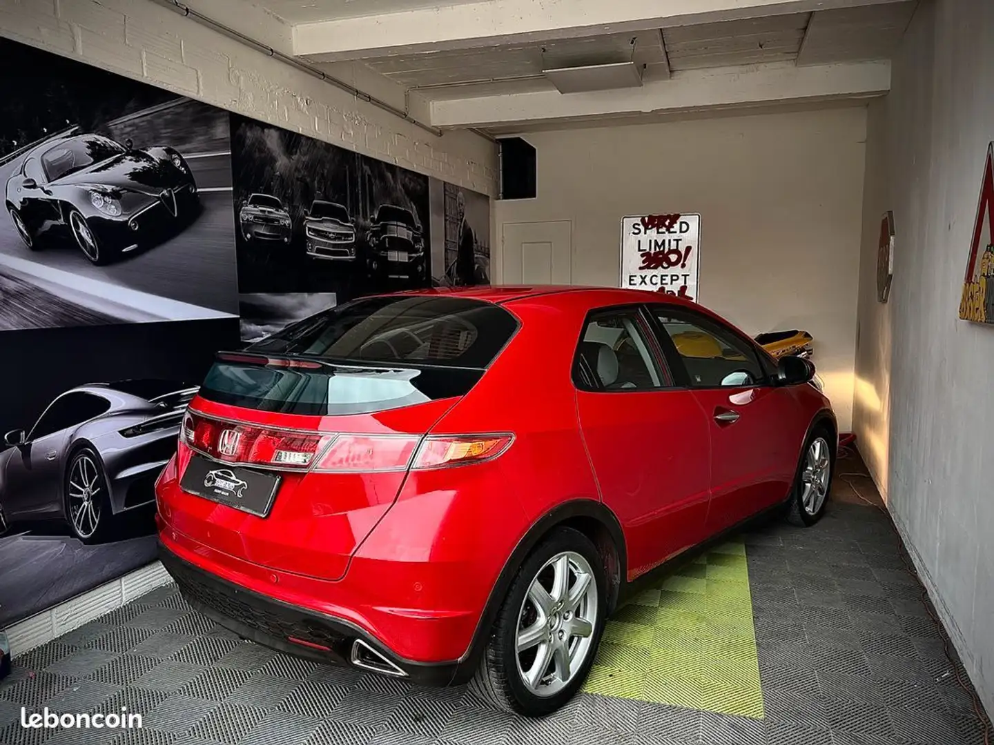 Honda Civic 8 1.8 I-VTEC 140 Sport Rouge - 2
