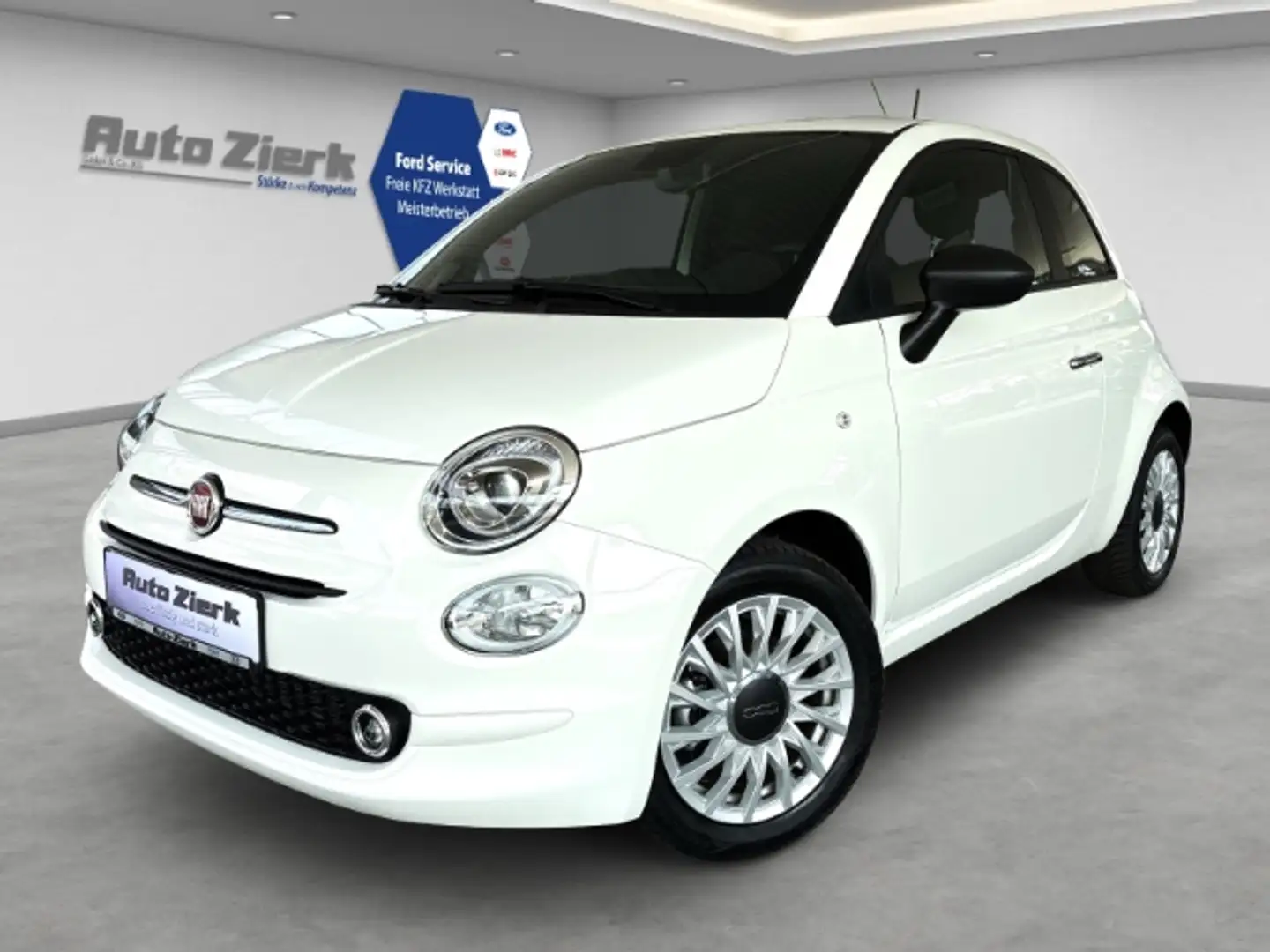 Fiat 500 Dolcevita 1.0 Mild Hybrid NAVI DAB PDC Weiß - 1