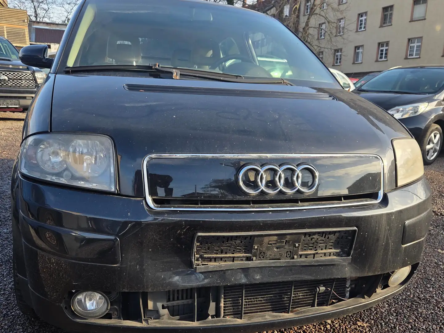 Audi A2 1.4 TDI (55 kW) Klimatronic Panorama Zwart - 1