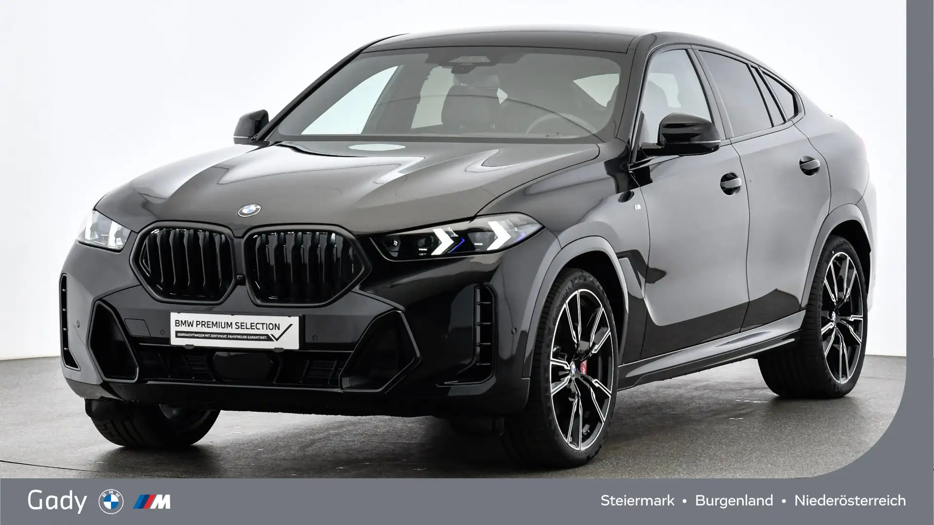 BMW X6 xDrive30d M-Sportpaket Pro Schwarz - 1