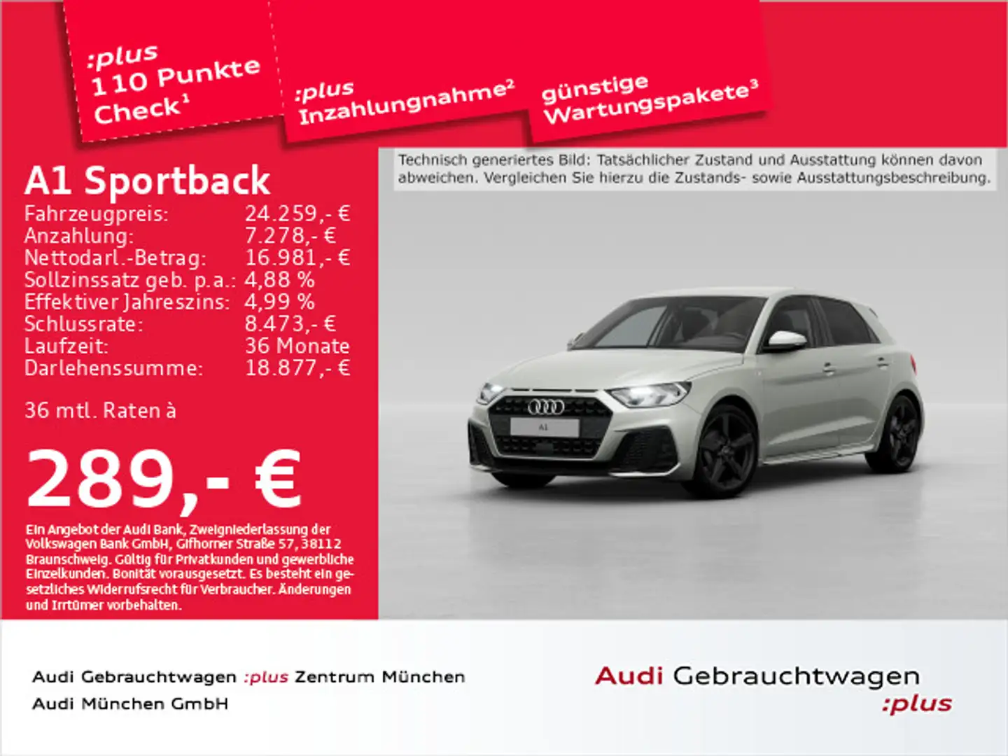 Audi A1 25 TFSI S tronic S line PDC+/SitzHz Zilver - 1