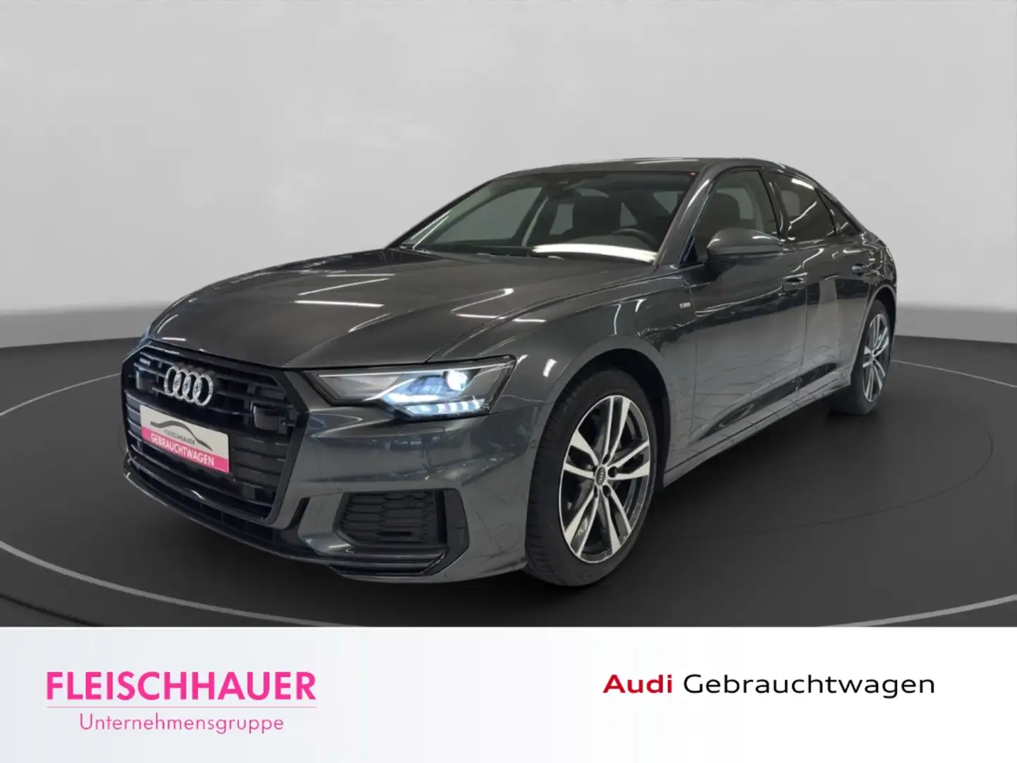 Audi A6 50 TDI qu. sport S-Line Navi+LED+19''+Stdhzg+Kamer Grau - 1