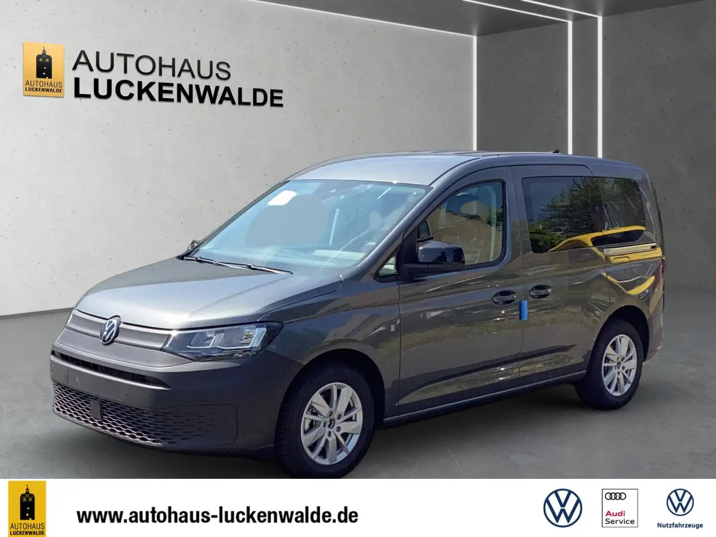 Volkswagen Caddy Kombi 2.0 TDI *AHK*R-CAM*NAV*Digi.C-Pro* Grau - 2