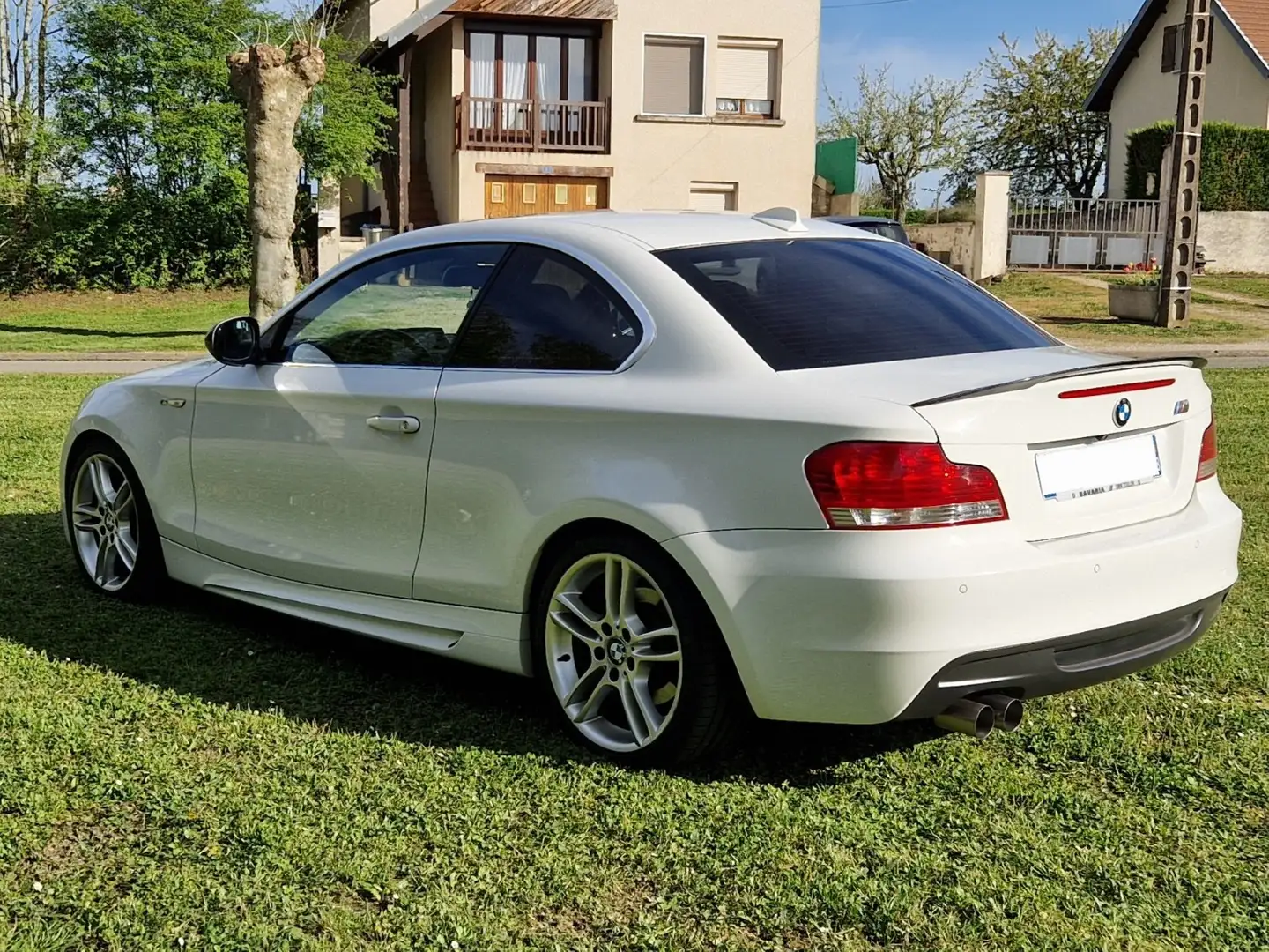 BMW 123 123D e82 pack M performance 204Ch. Wit - 1