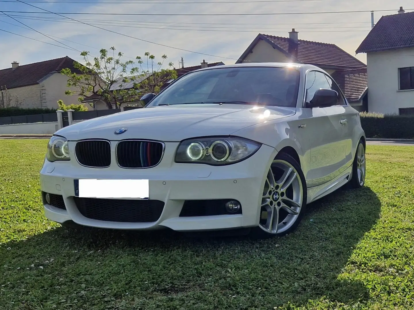 BMW 123 123D e82 pack M performance 204Ch. Wit - 2