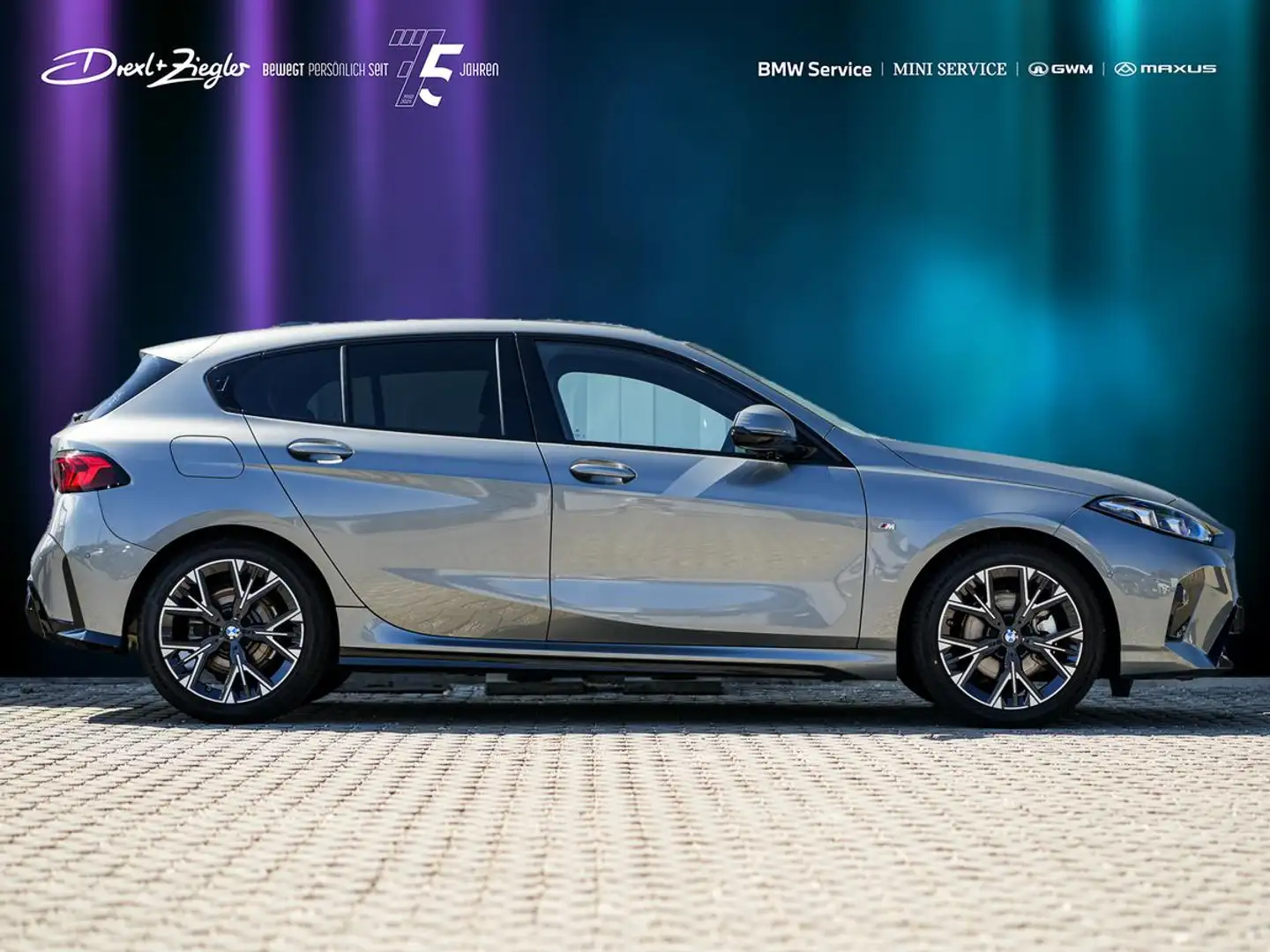 BMW 120 M-Sport AHK aLED PANO HeadUp KoZg 360° Gris - 2