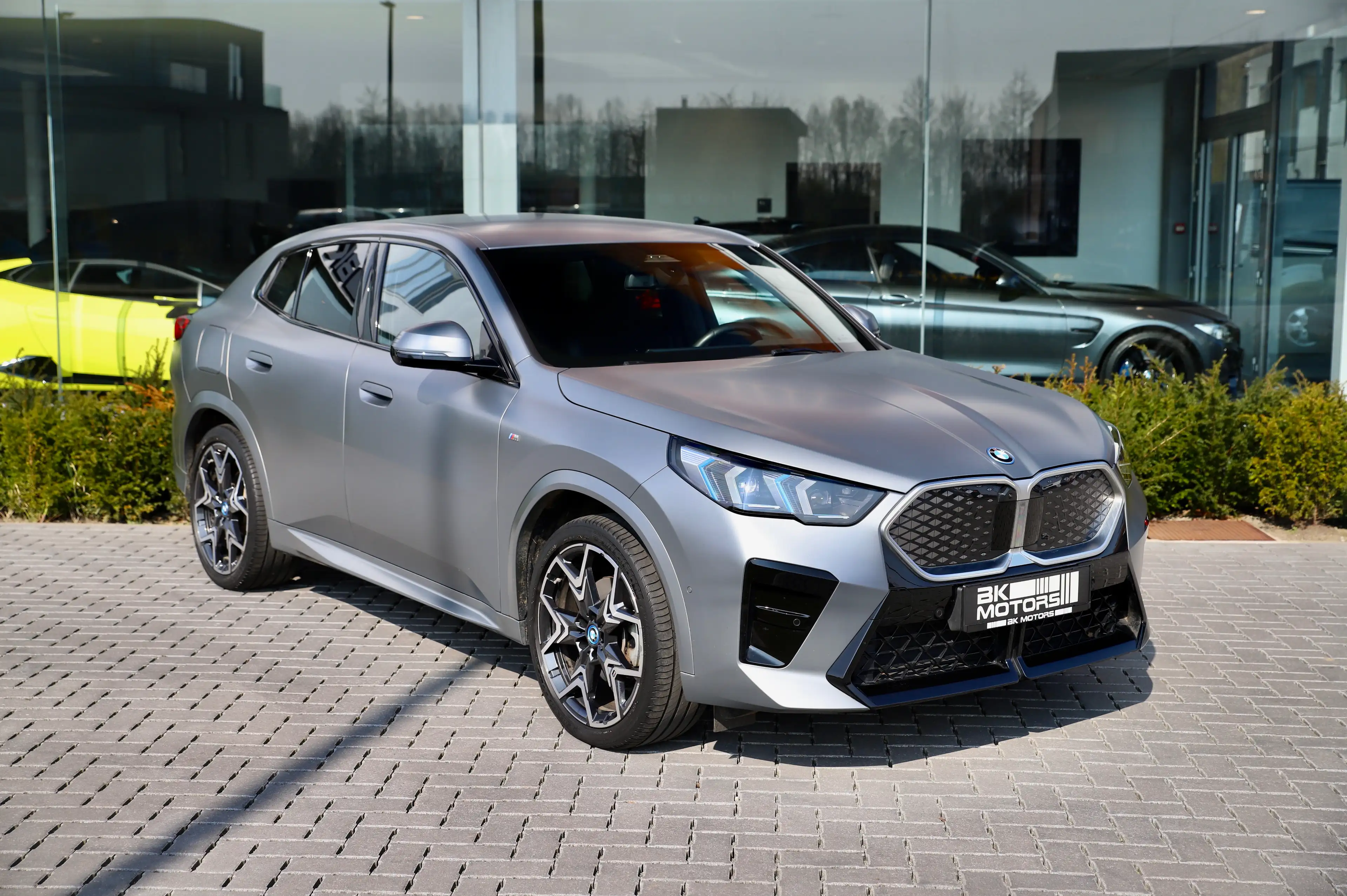 BMW iX2 66.5 kWh xDrive30 I Iconic Glow I Frozen Pure Grey — photo 3