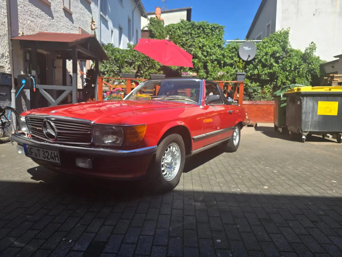 Mercedes-Benz SL 280 Pagode Kırmızı - 2