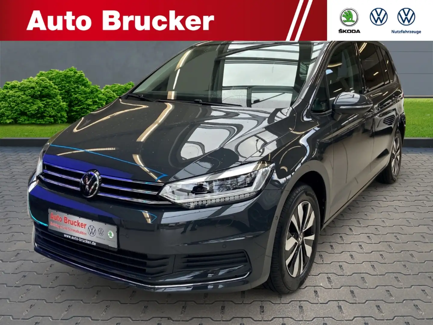 Volkswagen Touran Move 2.0 TDI+DSG+AHK+LED+Navi+3-Zonen-Klima+SHZ Grau - 1