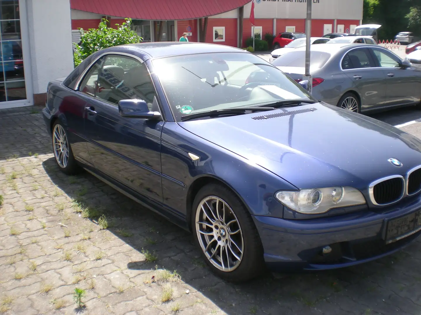 BMW 318 318Ci Cabrio Leder Blau - 2