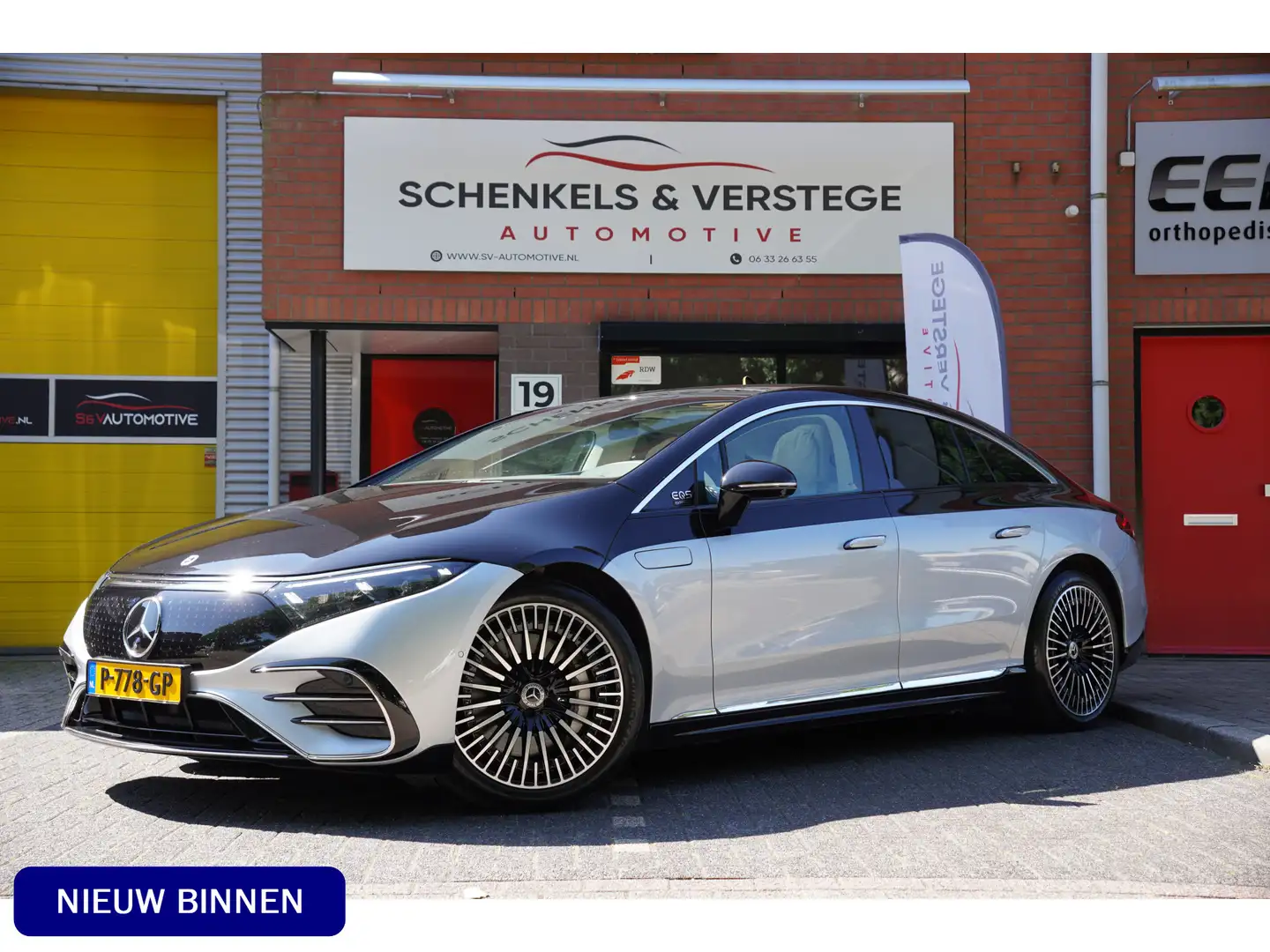 Mercedes-Benz EQS 580 AMG / Maybach / 4 Wheel Steering / First Editi Grijs - 1