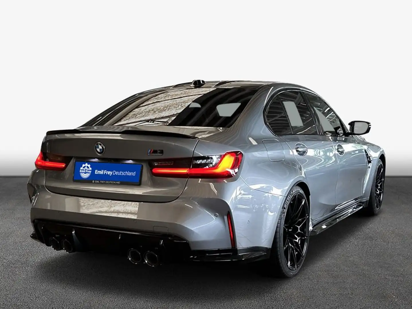 BMW M3 Competition Limousine mit M xDrive HK HiFi Grau - 2